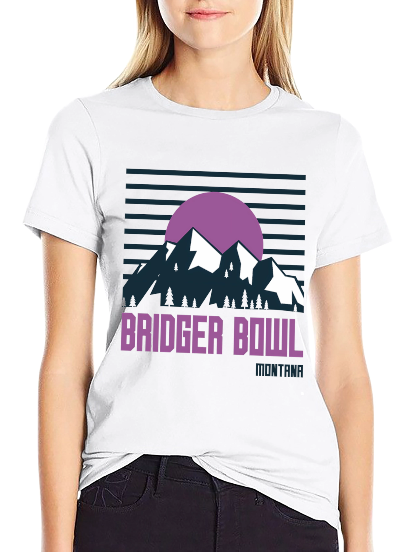 Bridger Bowl Montana Graphic T-Shirt