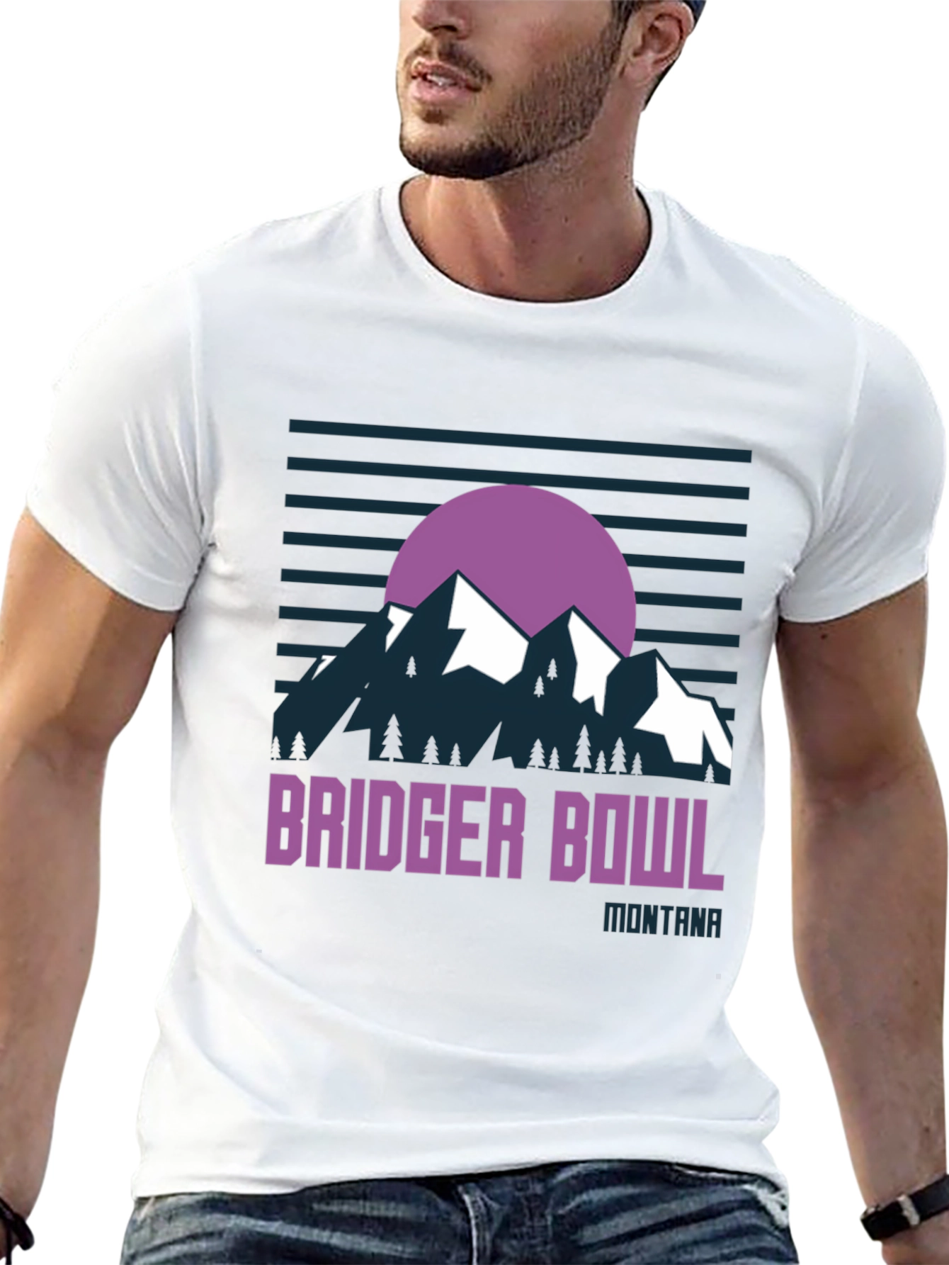 Bridger Bowl Montana Graphic T-Shirt