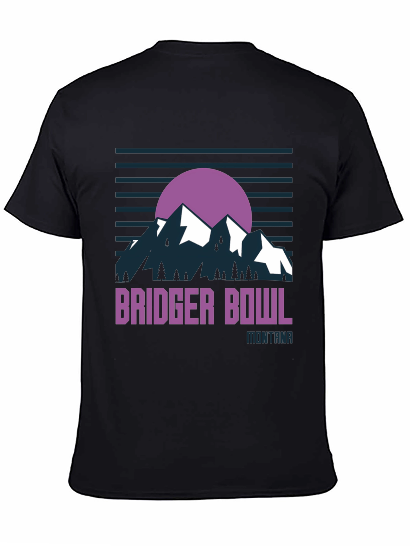 Bridger Bowl Montana Graphic T-Shirt