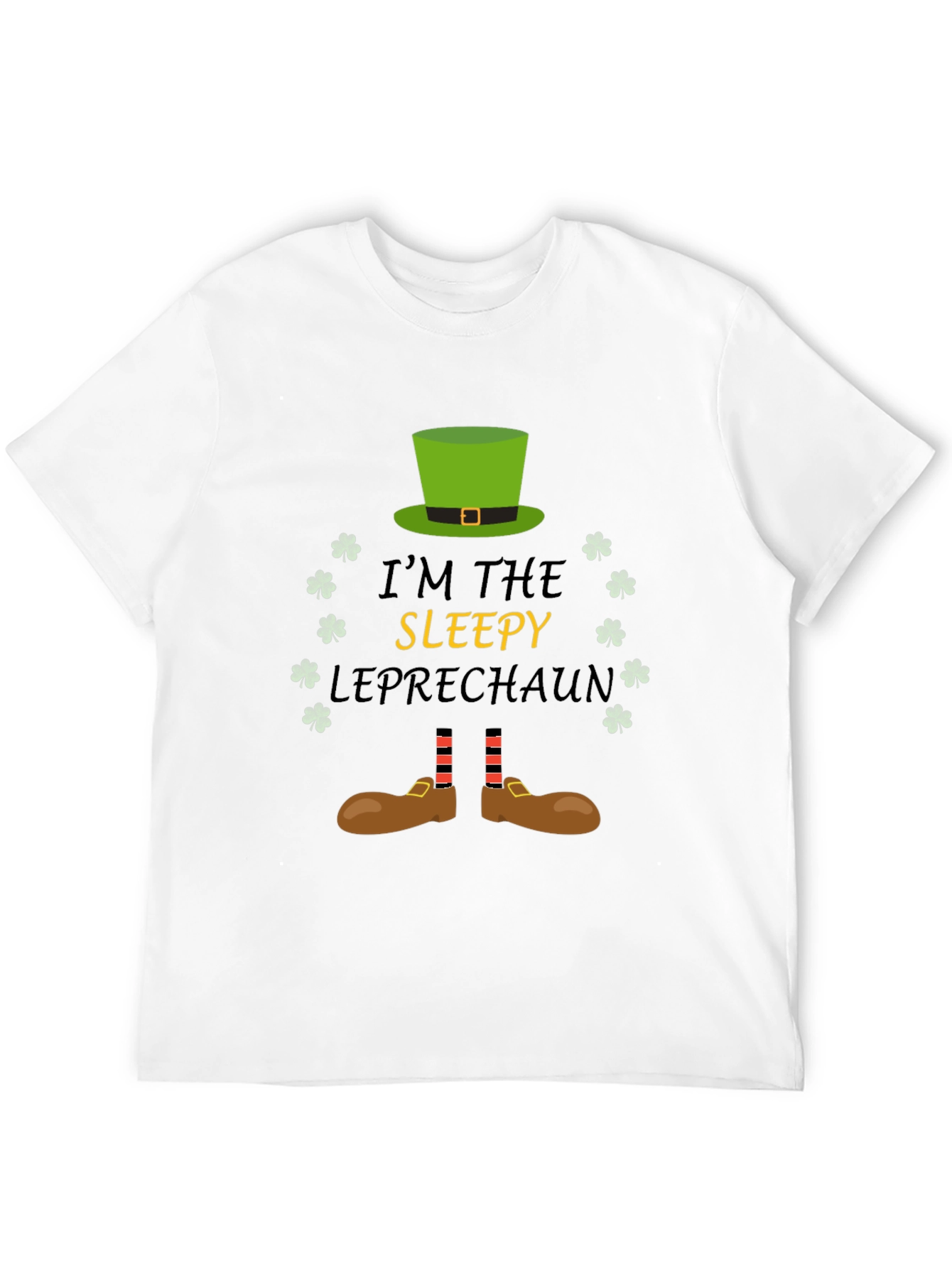 Sleepy Leprechaun St. Patricks Day T-Shirt
