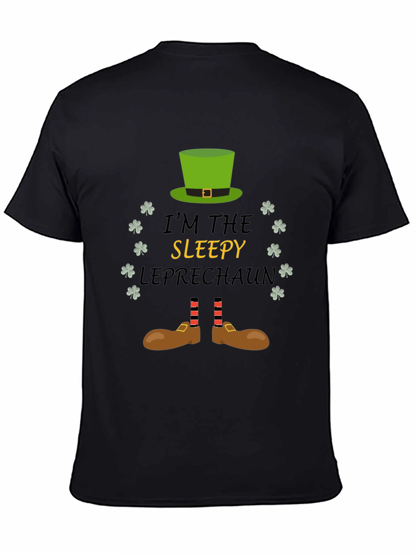 Sleepy Leprechaun St. Patricks Day T-Shirt