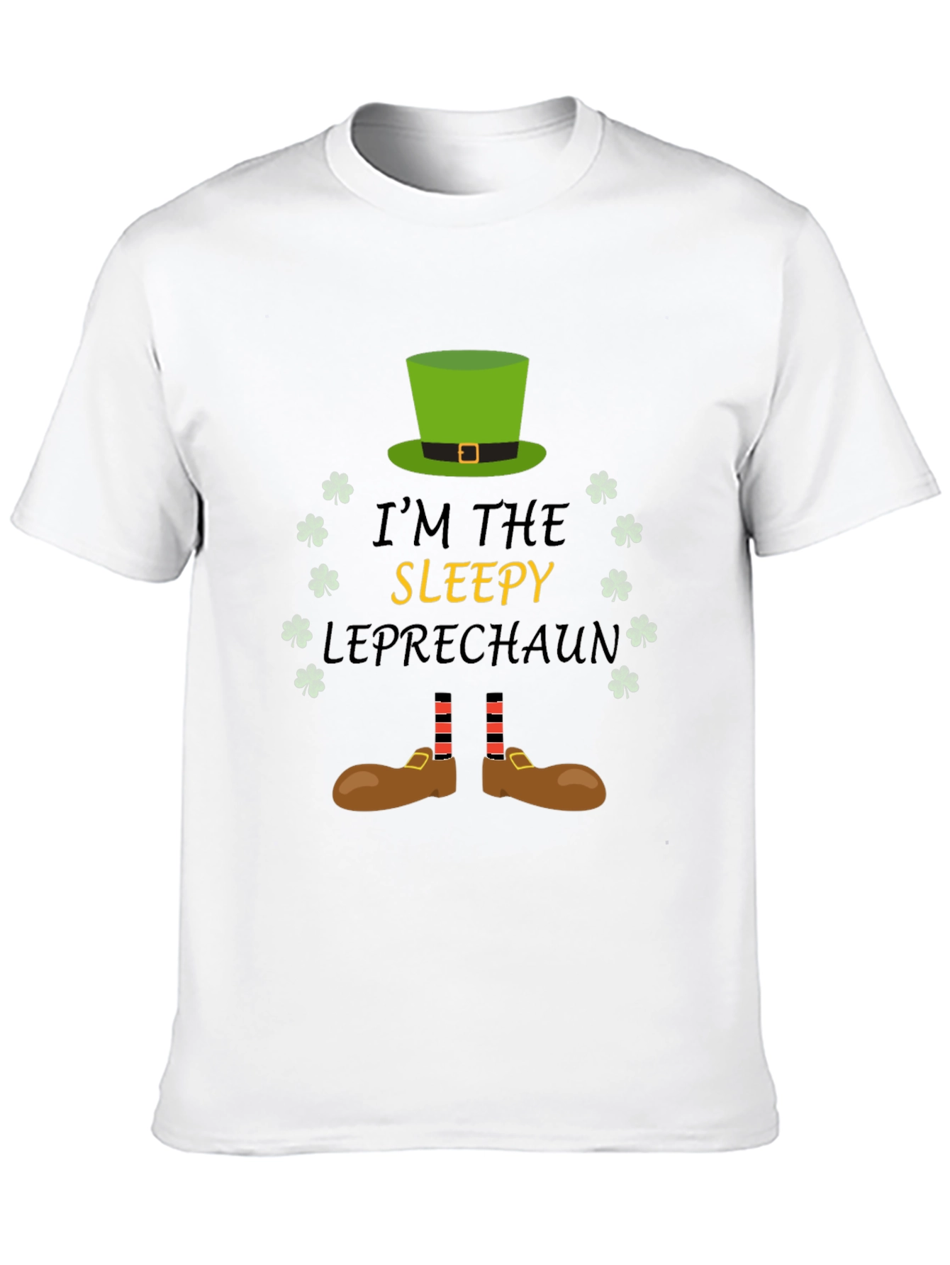 Sleepy Leprechaun St. Patricks Day T-Shirt