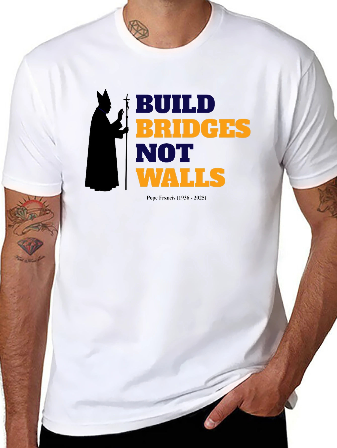 Build Bridges Not Walls T-Shirt