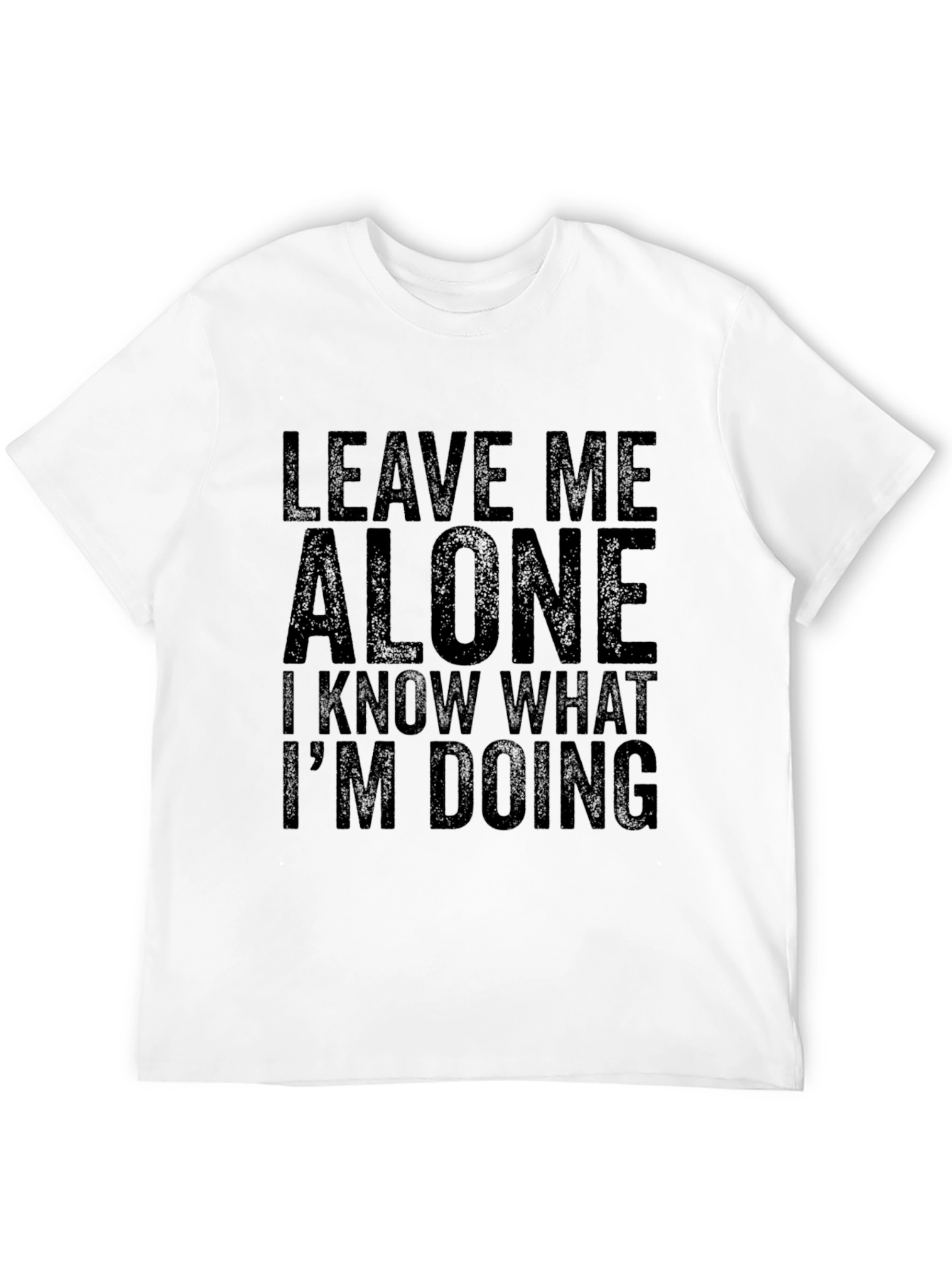 Leave Me Alone Graphic T-Shirt - Relaxed Fit