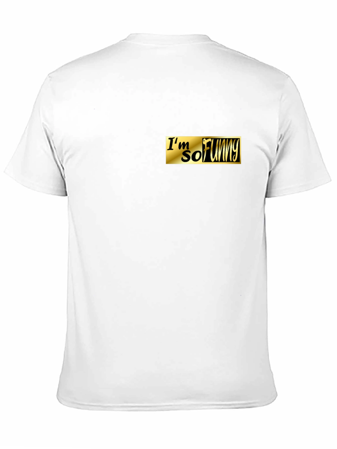 Im So Funny Black Graphic Tee