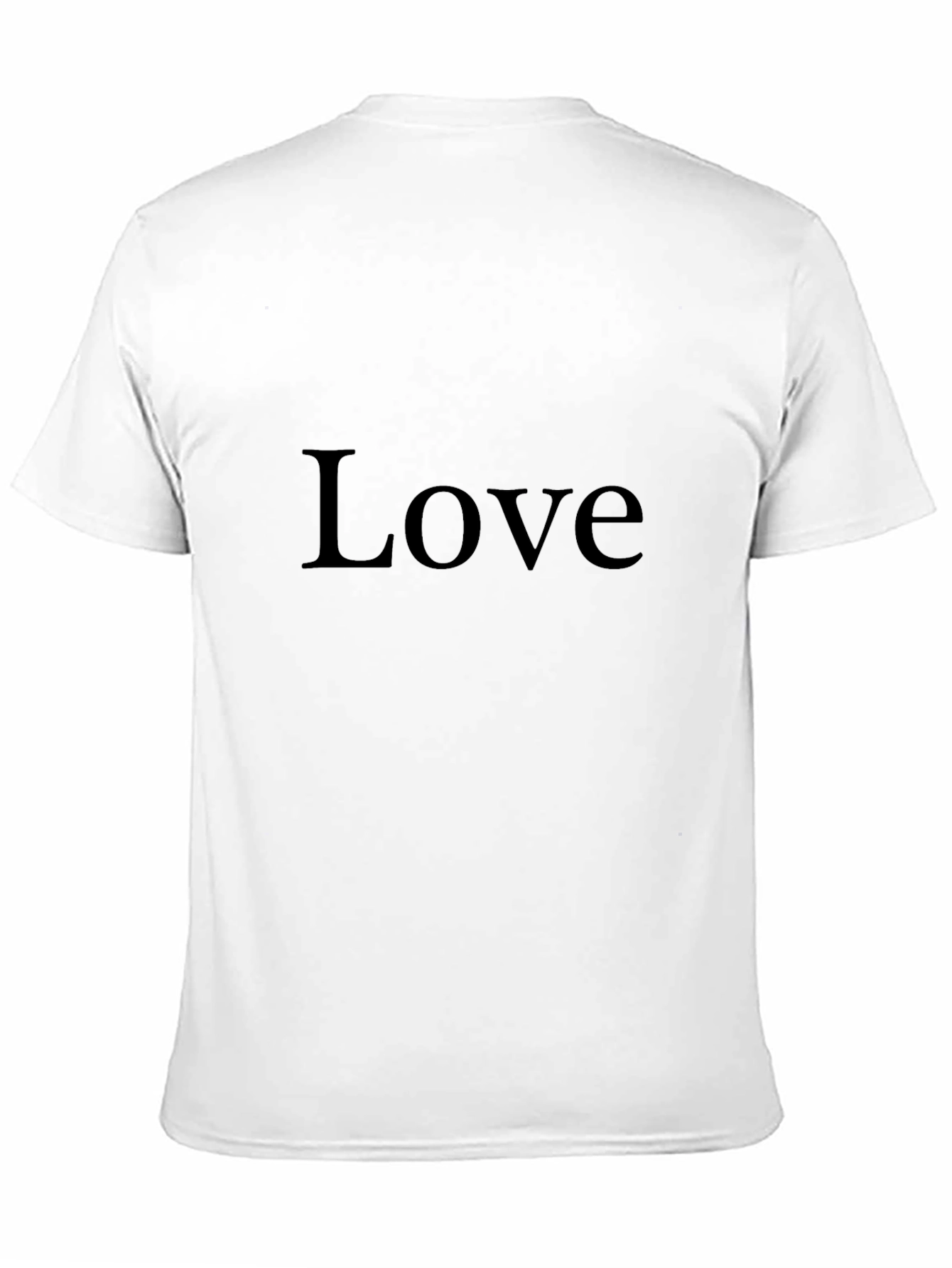 Love T-Shirt - Classic Black Tee