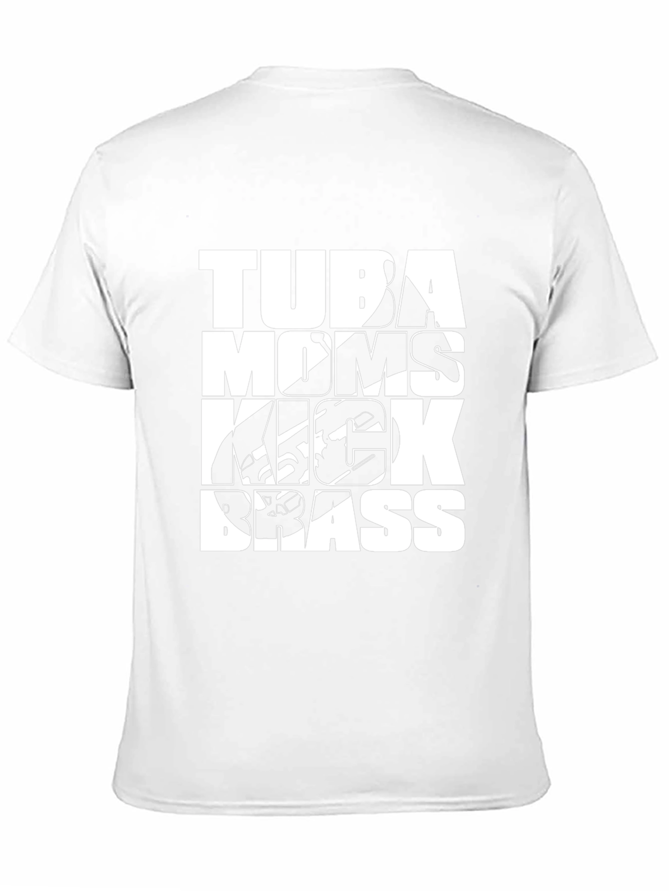 Tuba Moms Kick Brass Graphic Tee