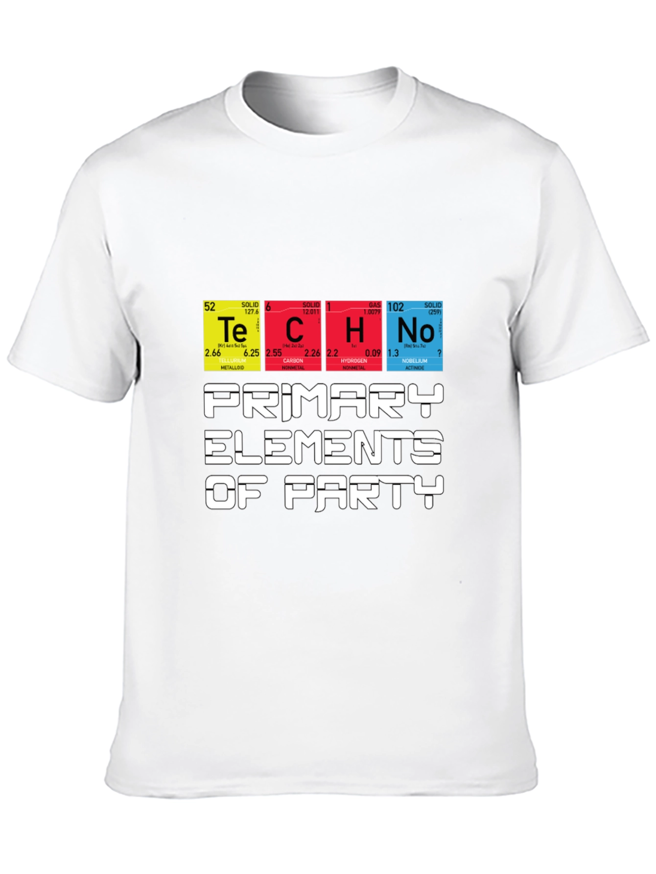 Techno Elements Party T-Shirt
