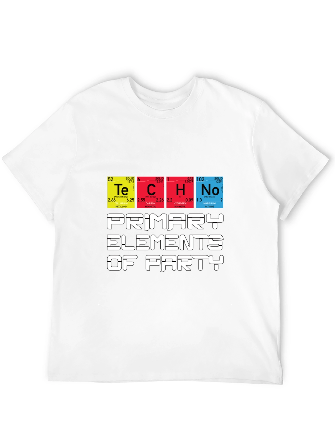Techno Elements Party T-Shirt