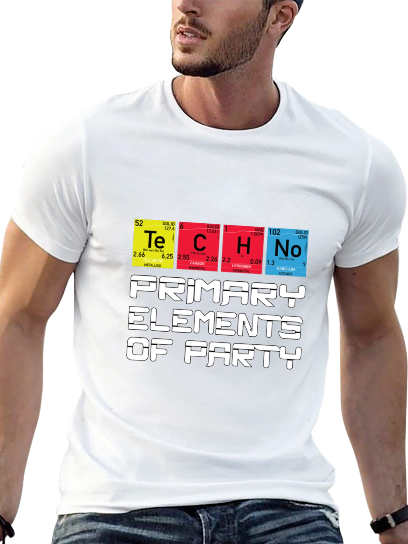 Techno Elements Party T-Shirt