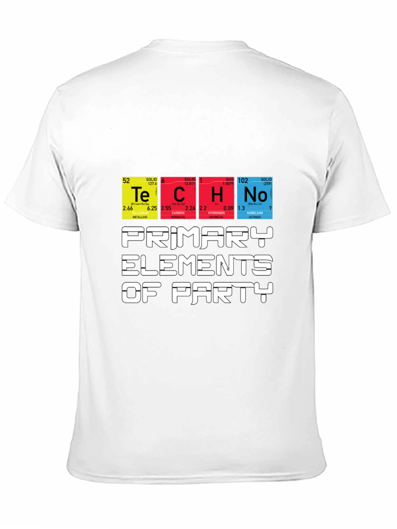 Techno Elements Party T-Shirt
