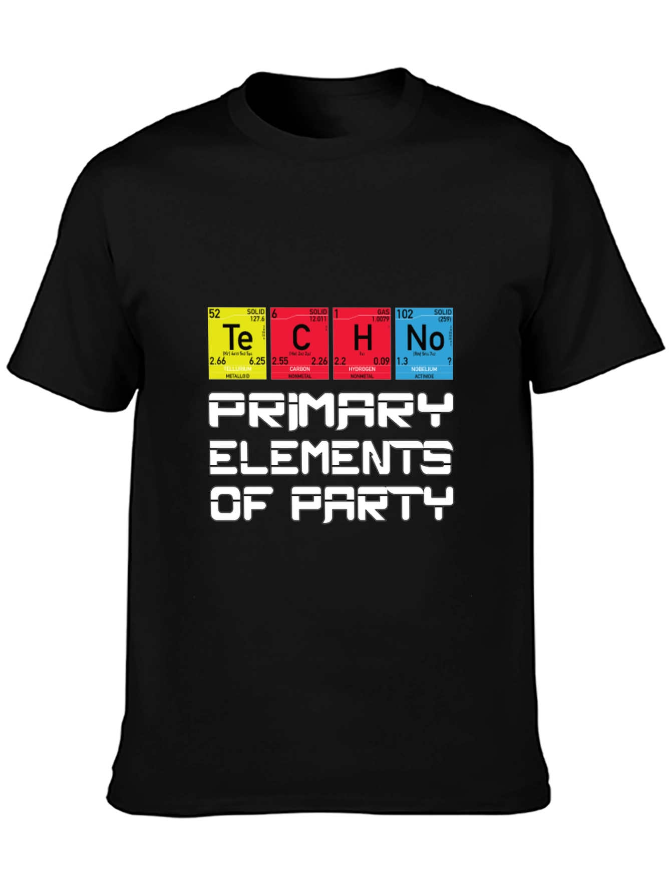 Techno Elements Party T-Shirt