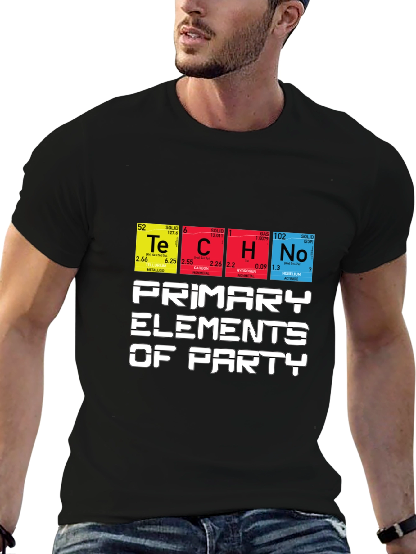 Techno Elements Party T-Shirt