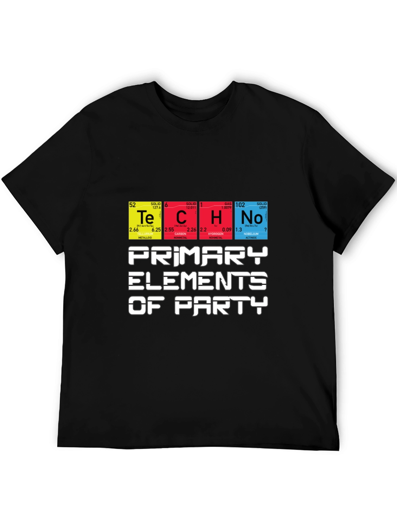 Techno Elements Party T-Shirt