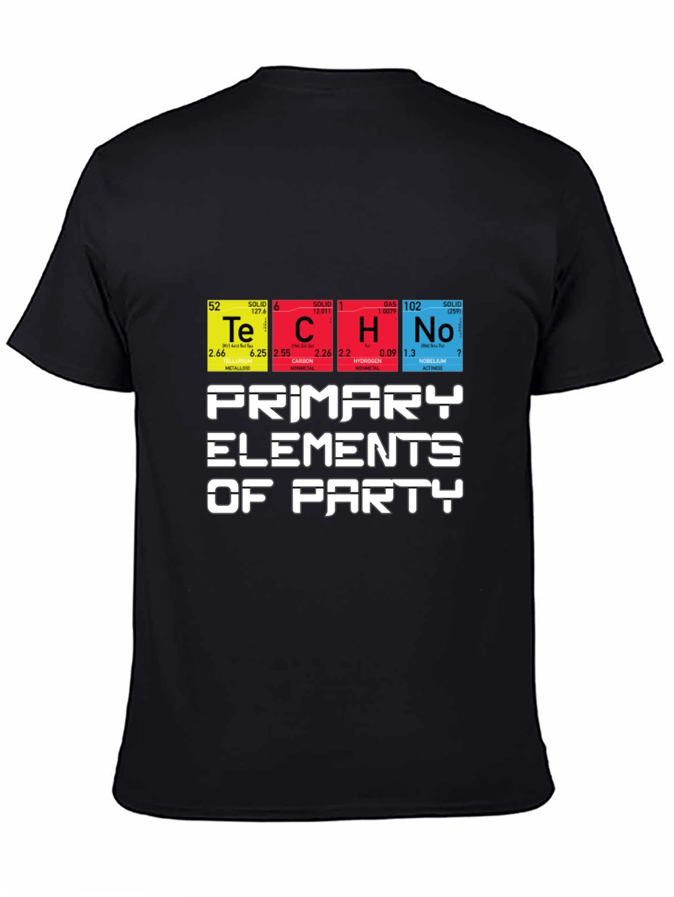 Techno Elements Party T-Shirt