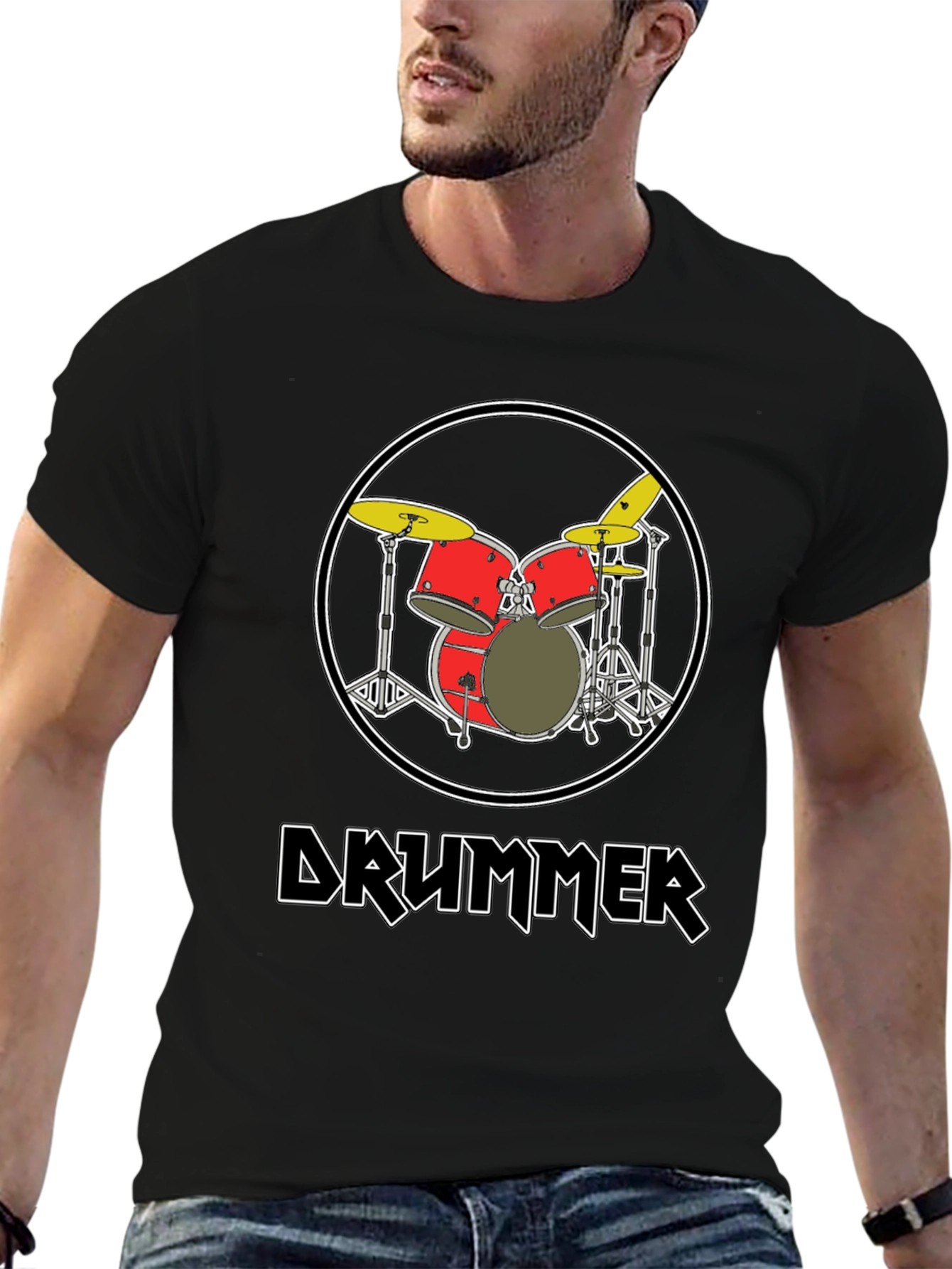 Drummer T-Shirt - Music Lover Tee