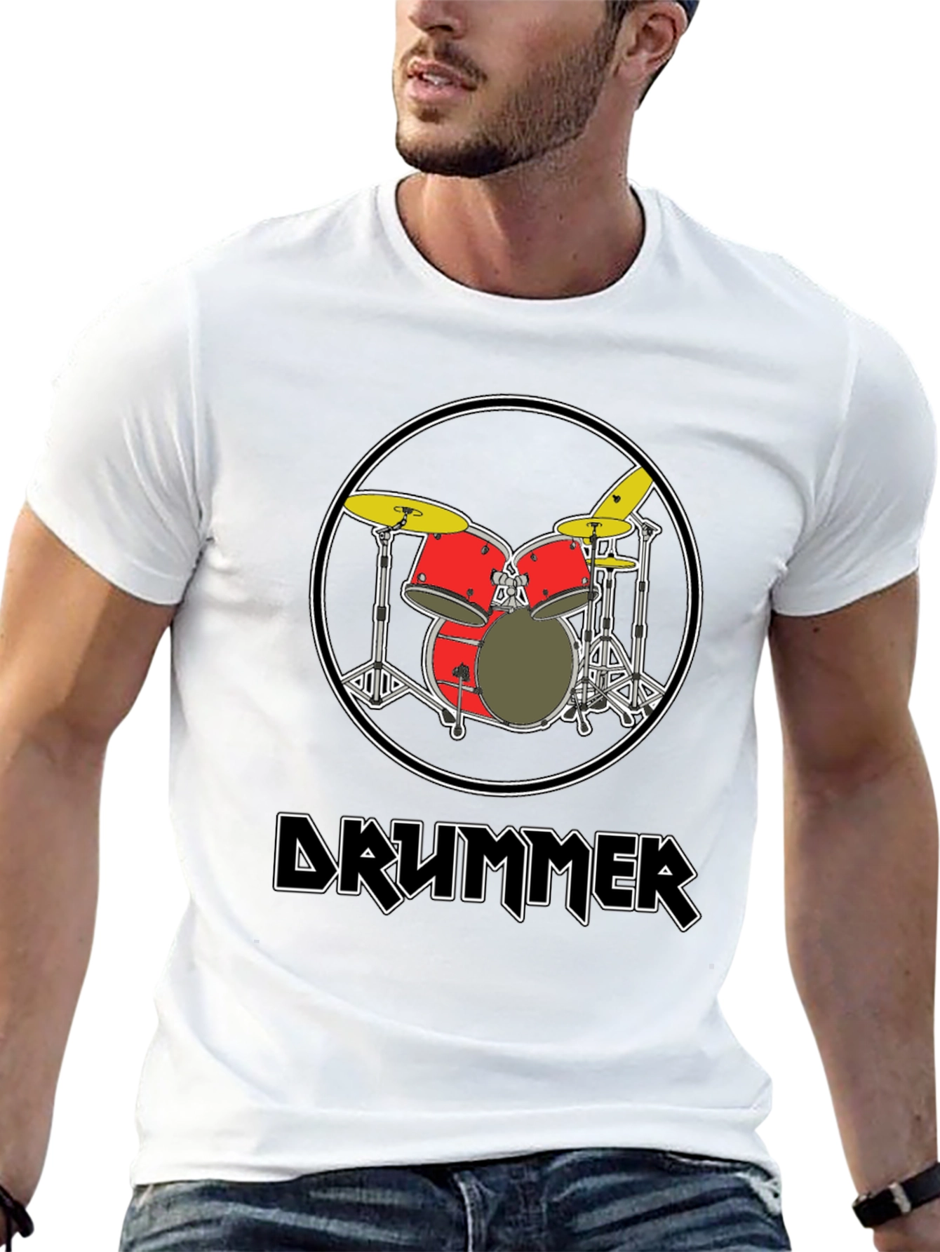 Drummer T-Shirt - Music Lover Tee