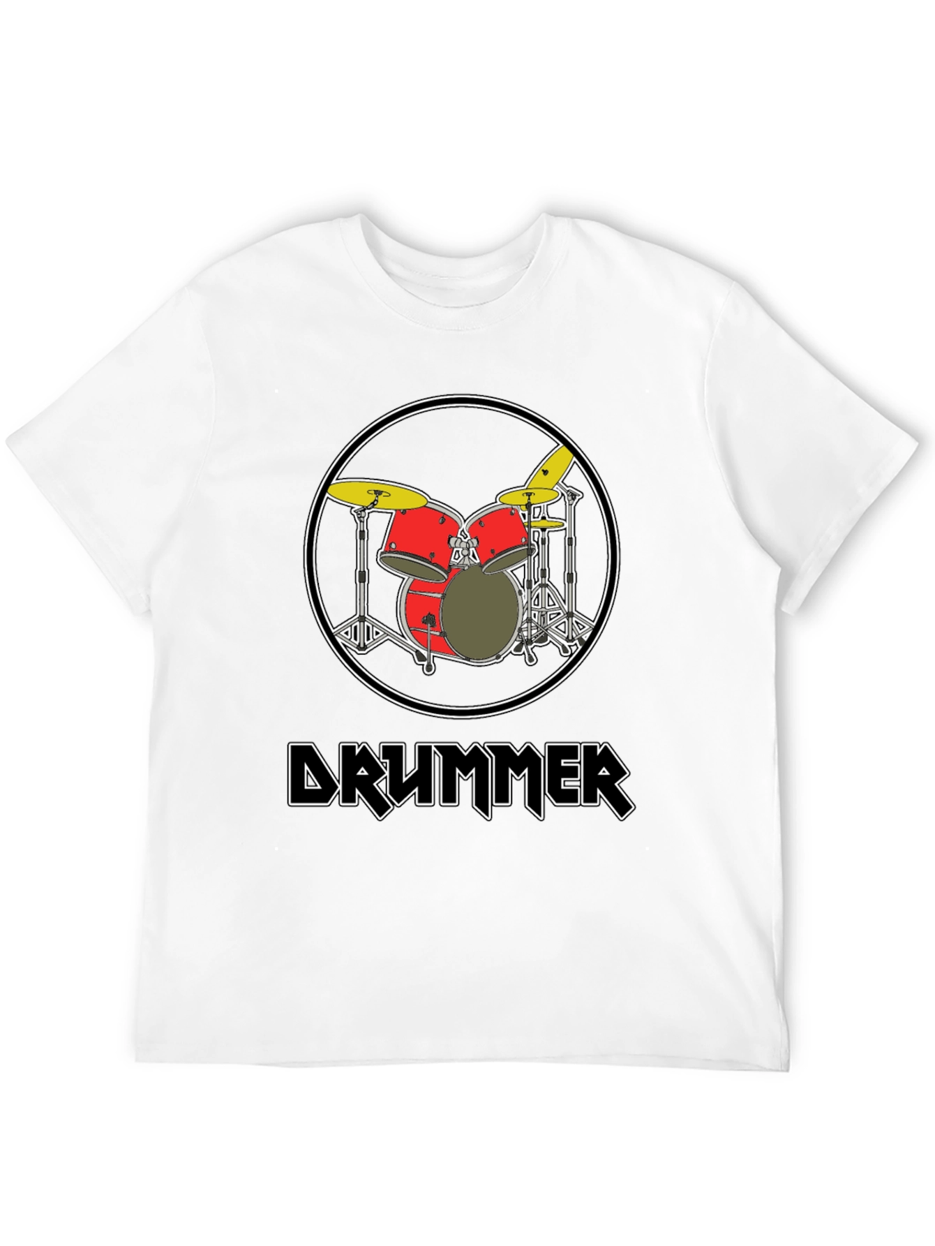 Drummer T-Shirt - Music Lover Tee