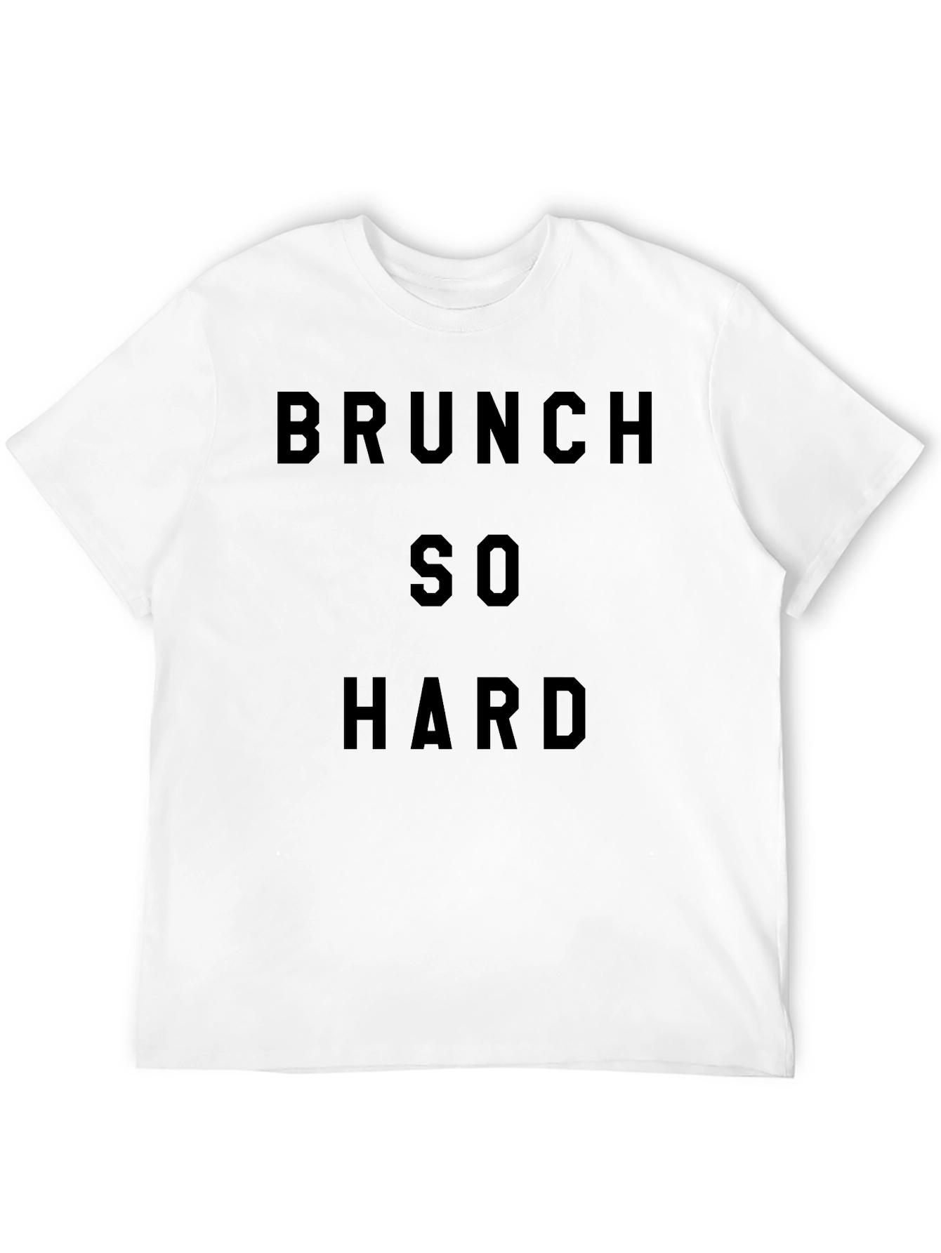 Brunch So Hard Black Graphic Tee