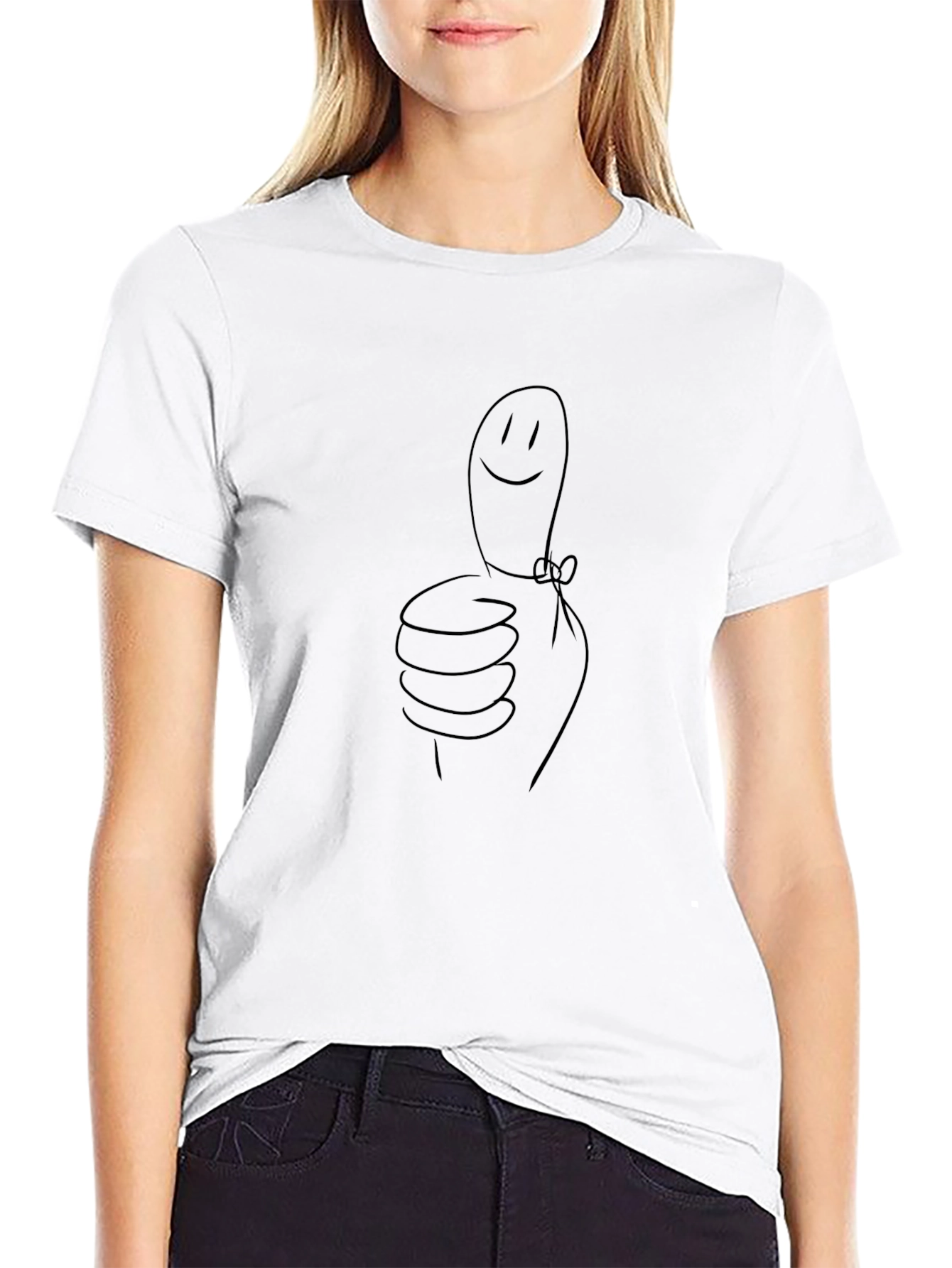 Funny Reminder Thumb T-Shirt