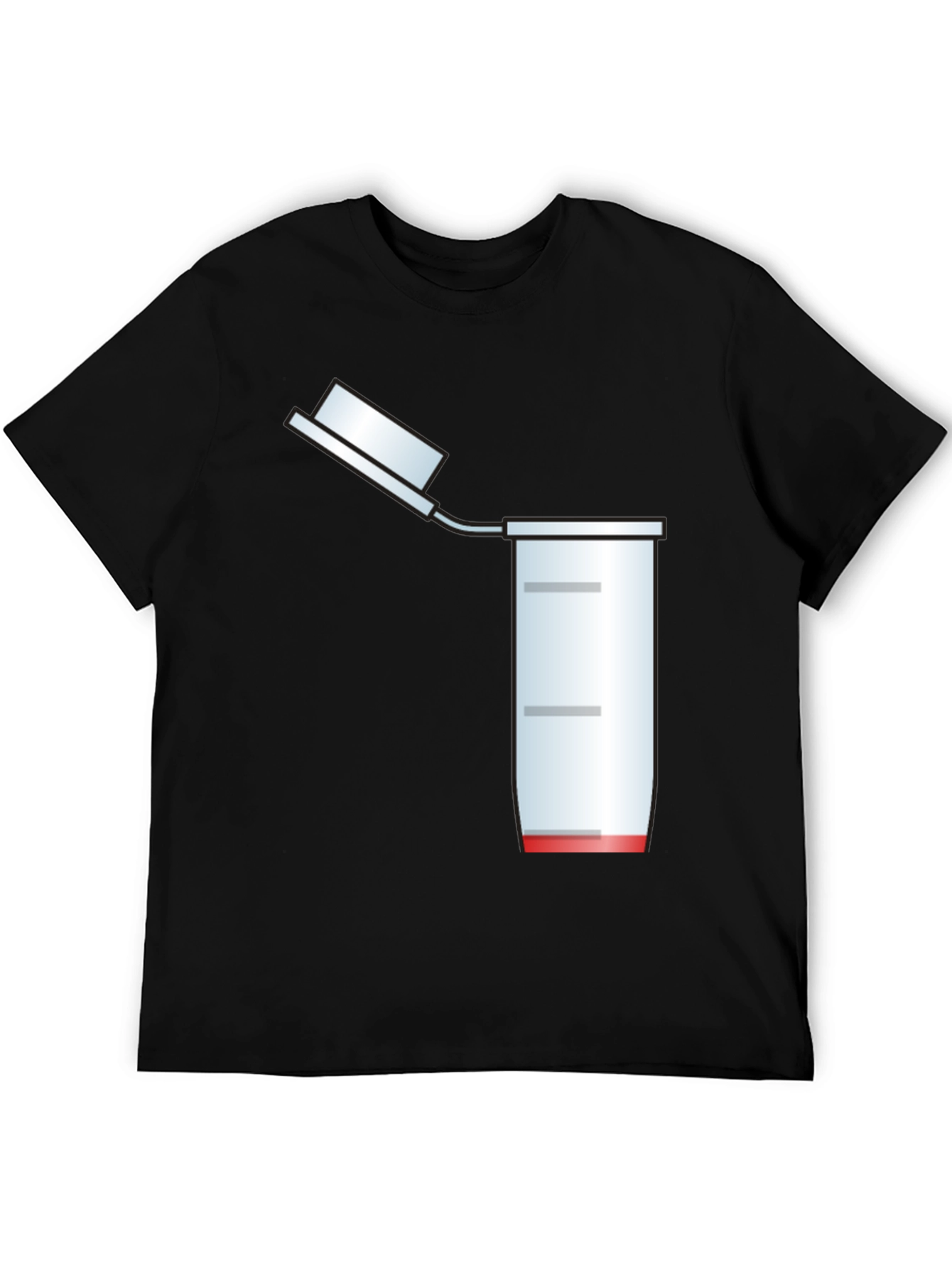 Funny Science T-Shirt: Lab Tube Humor