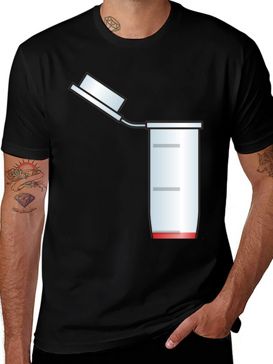 Funny Science T-Shirt: Lab Tube Humor