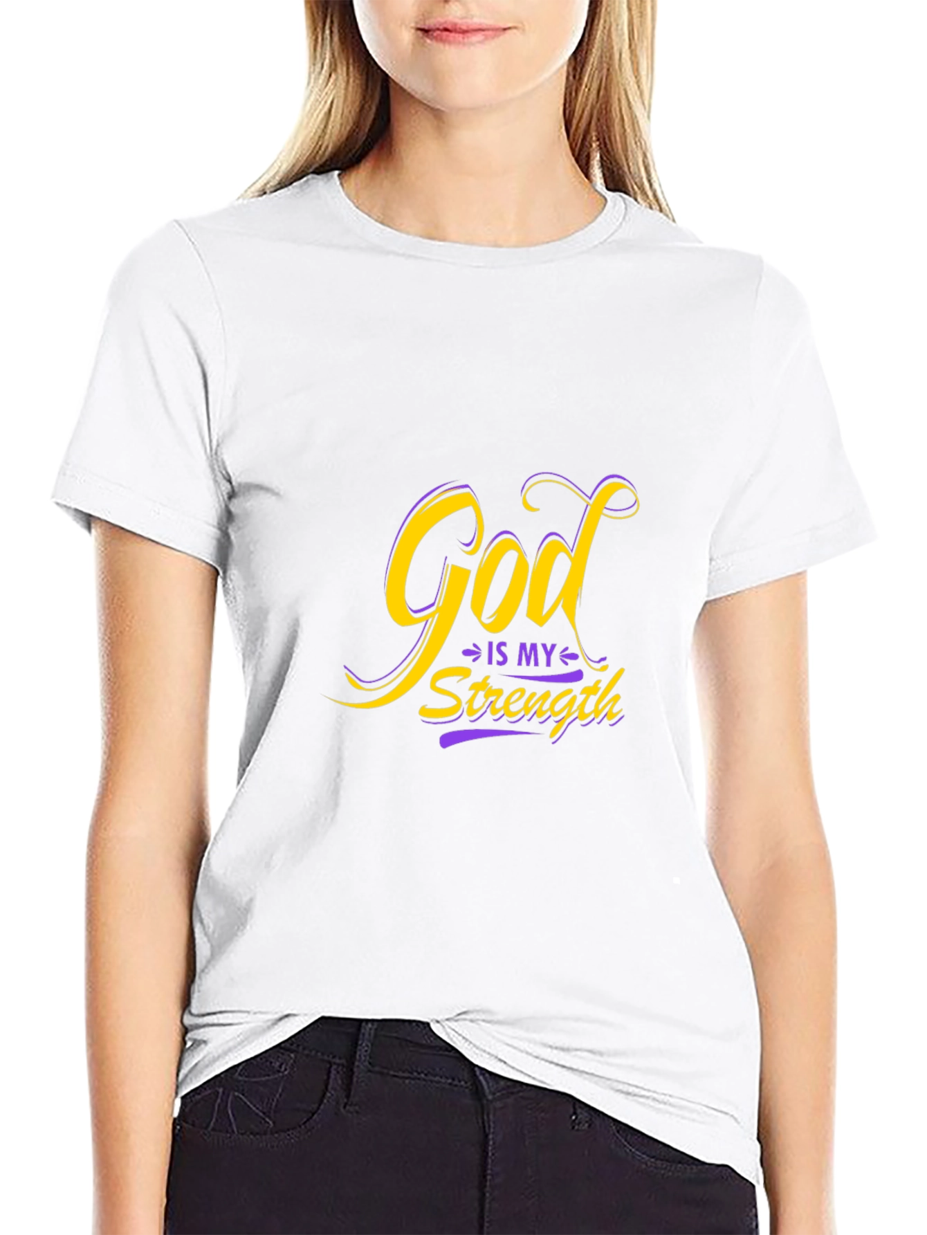 God is My Strength T-Shirt