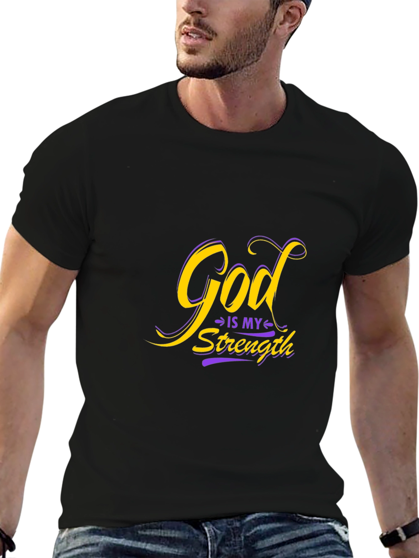 God is My Strength T-Shirt