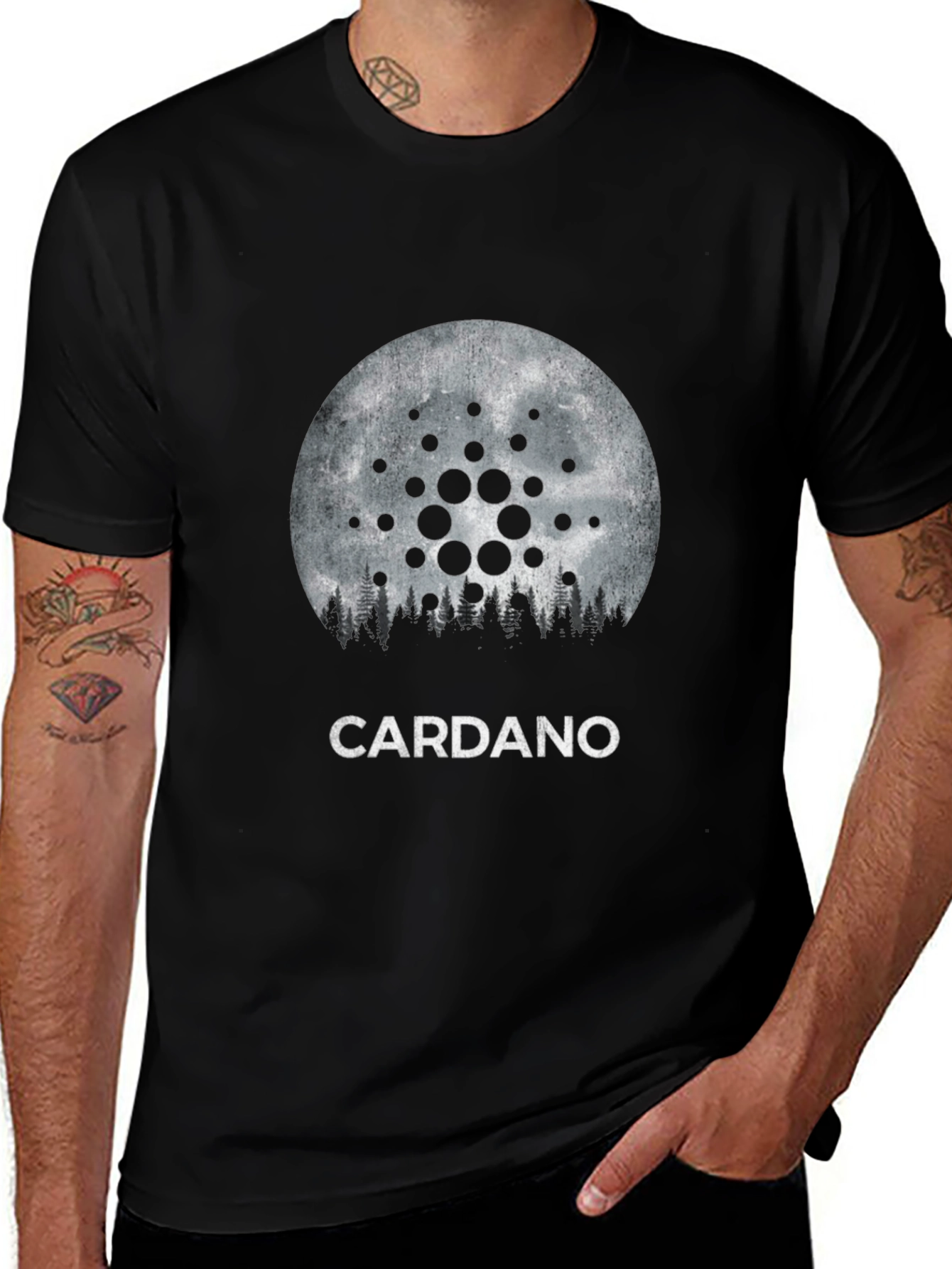 Cardano Moon Crypto T-Shirt