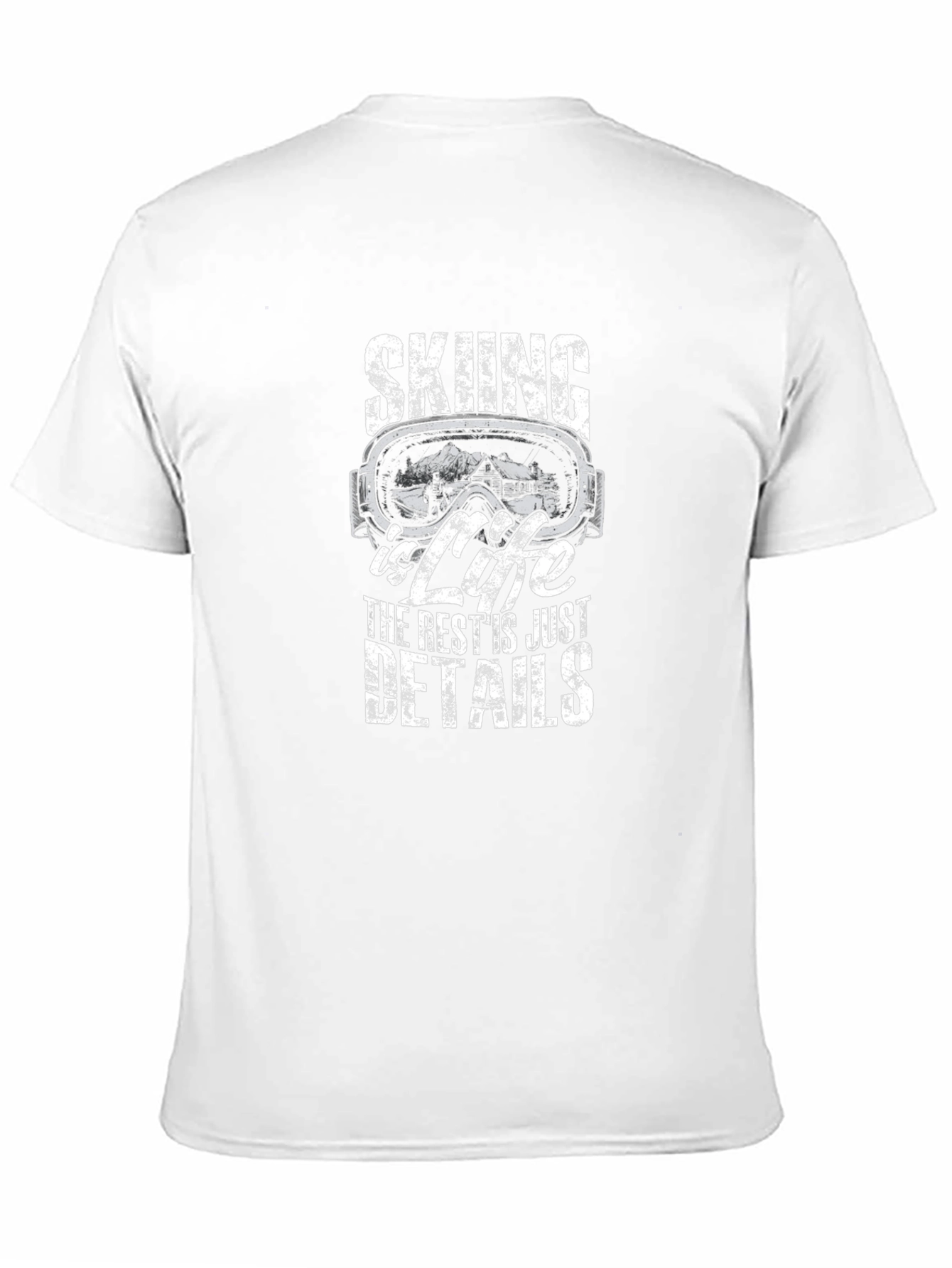 Skiing is Life Graphic T-Shirt