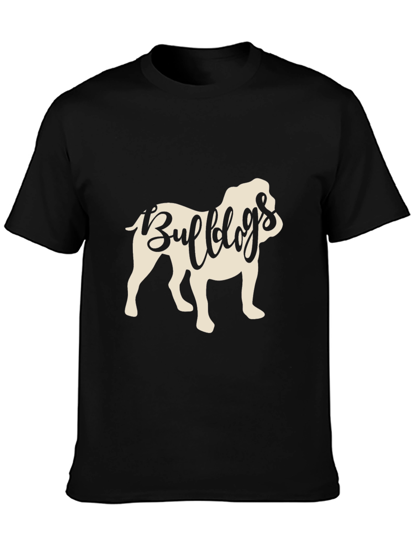 Bulldogs Graphic T-Shirt - Black
