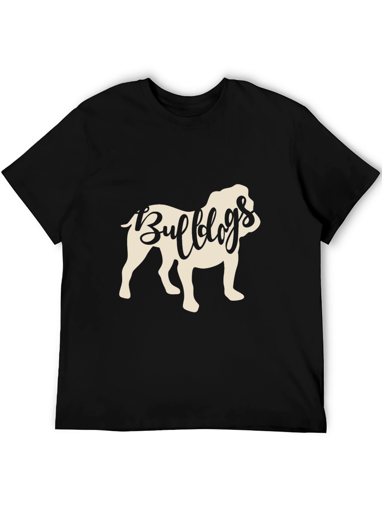 Bulldogs Graphic T-Shirt - Black