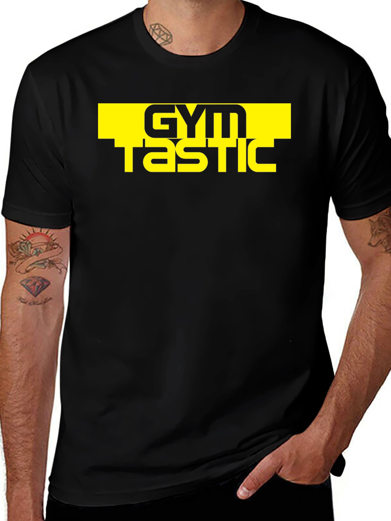 Gymtastic Black T-Shirt