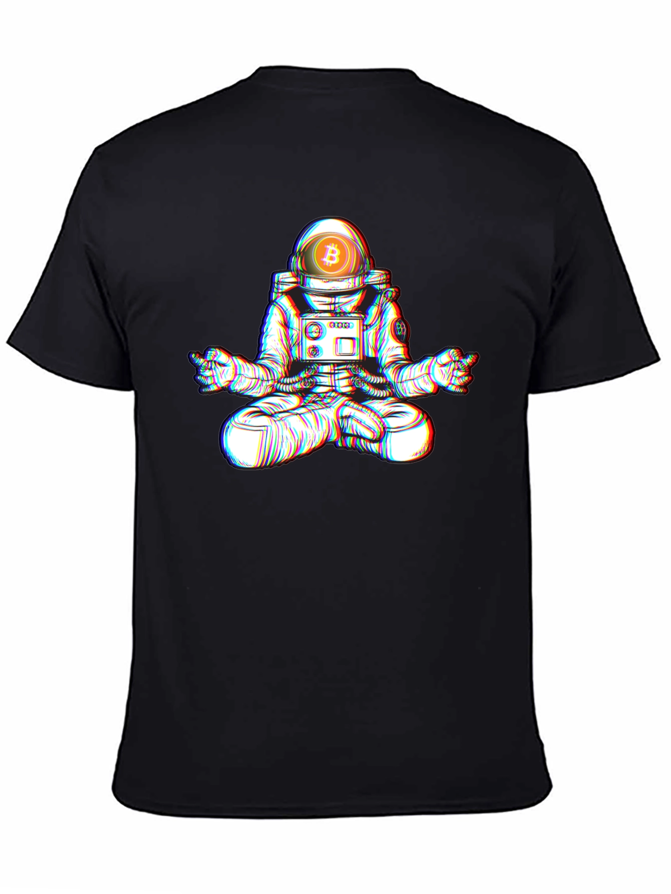 Bitcoin Astronaut Meditation T-Shirt
