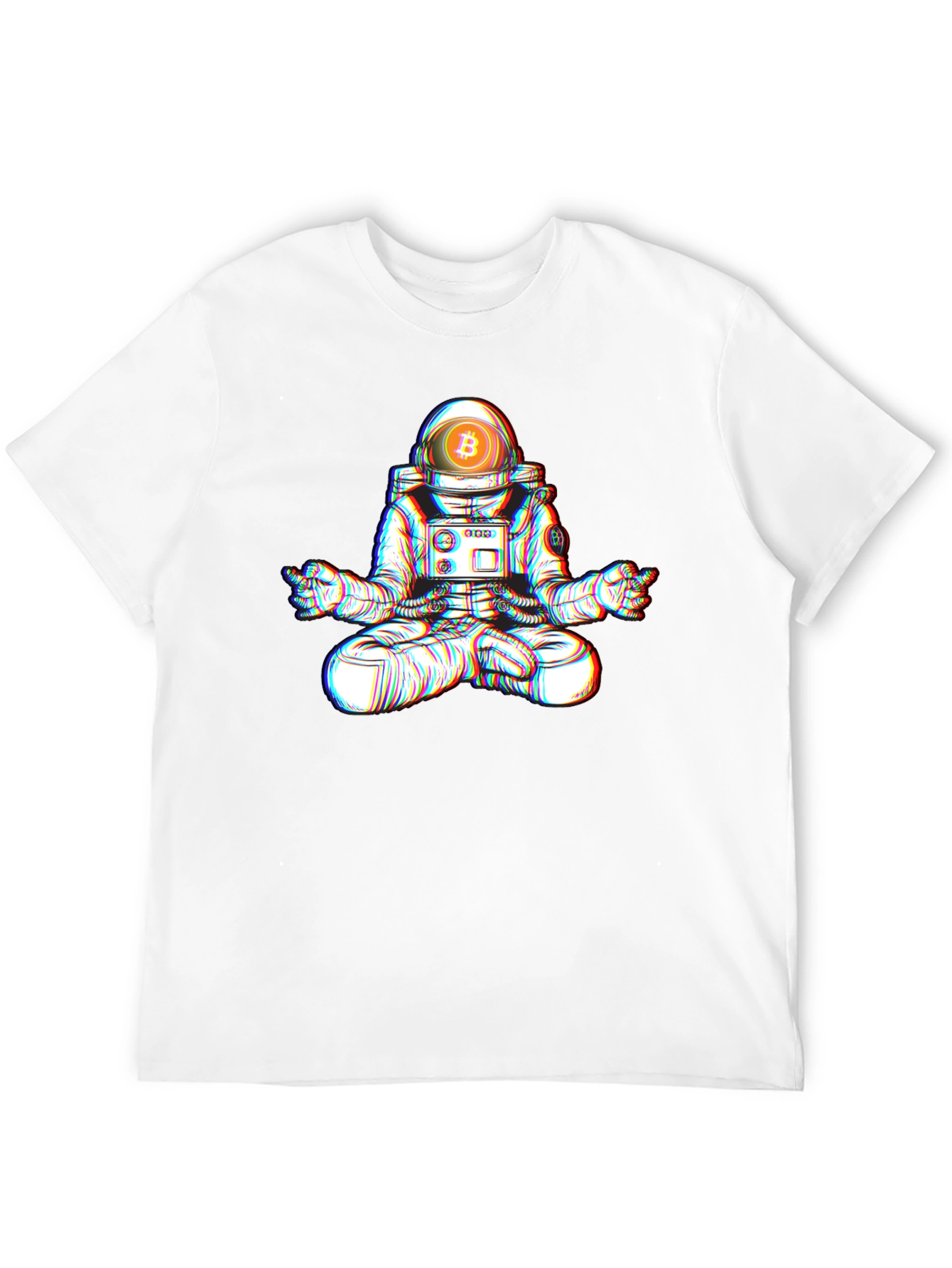 Bitcoin Astronaut Meditation T-Shirt