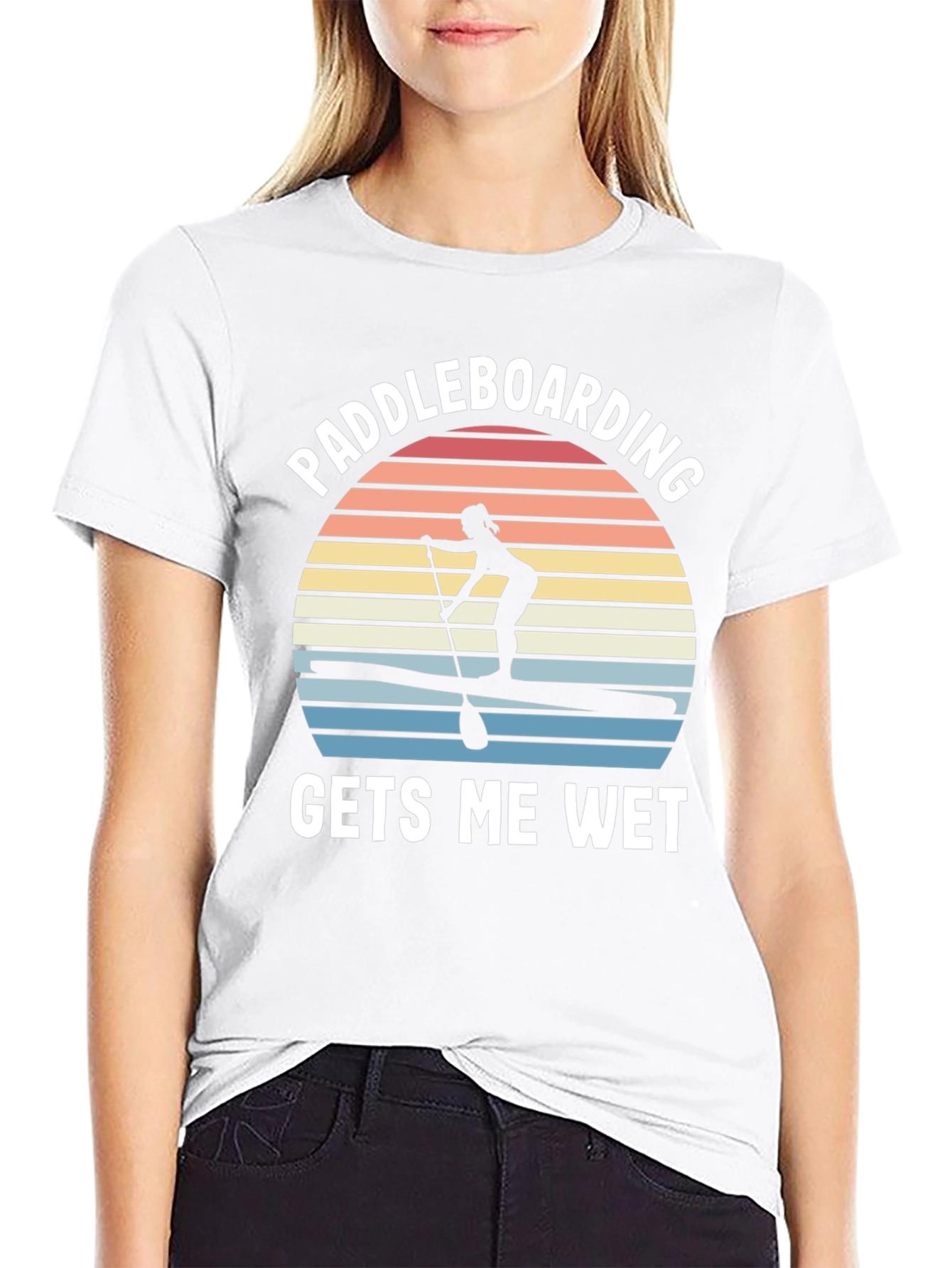 Paddleboarding Gets Me Wet T-Shirt - Unisex