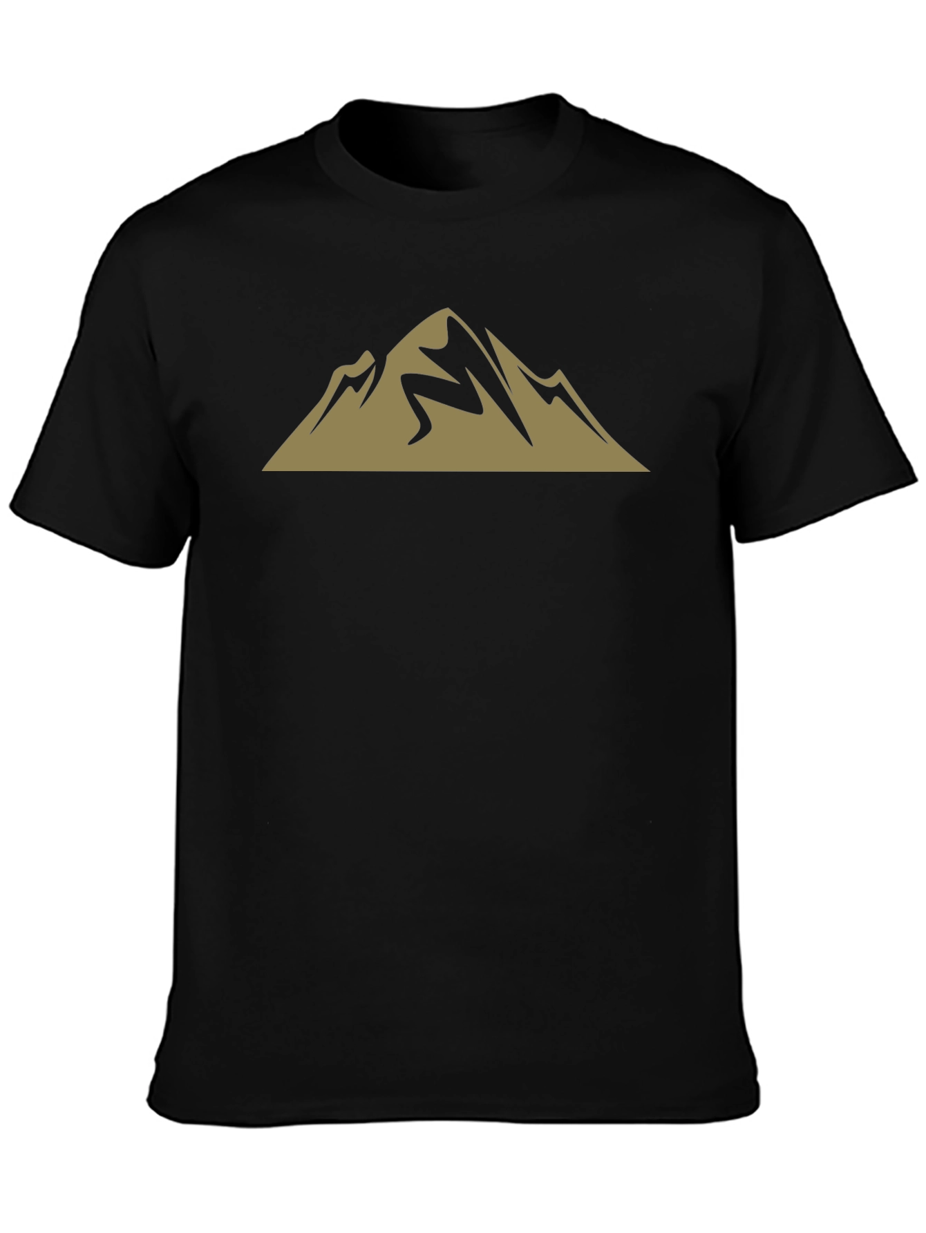 Black T-Shirt Mountain Climber Graphic Tee