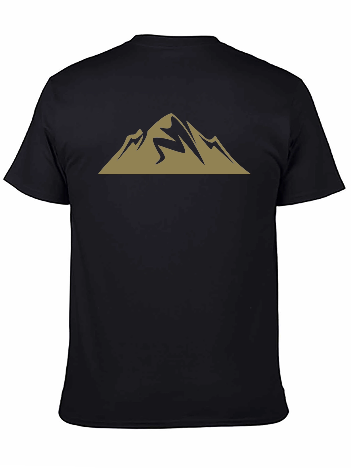 Black T-Shirt Mountain Climber Graphic Tee