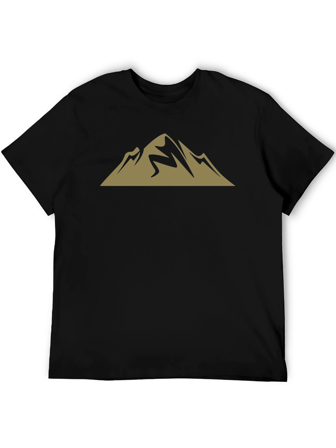 Black T-Shirt Mountain Climber Graphic Tee
