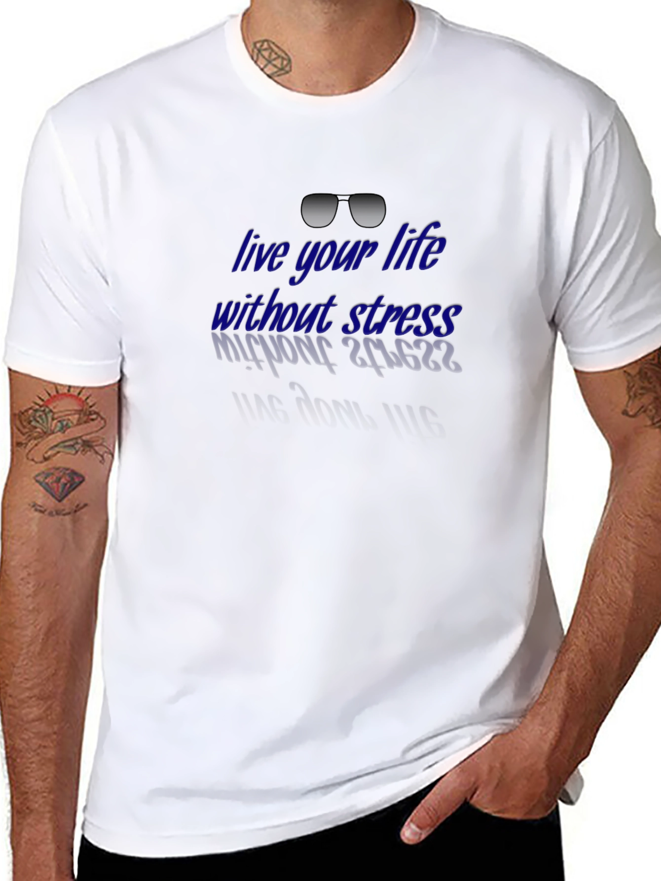 Live Life Without Stress T-Shirt