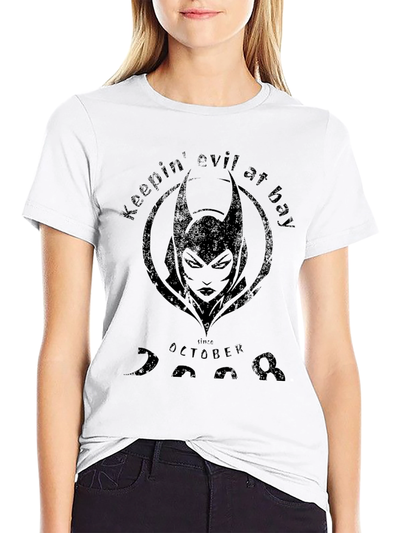 Keepin Evil at Bay Tee - Since October 2008