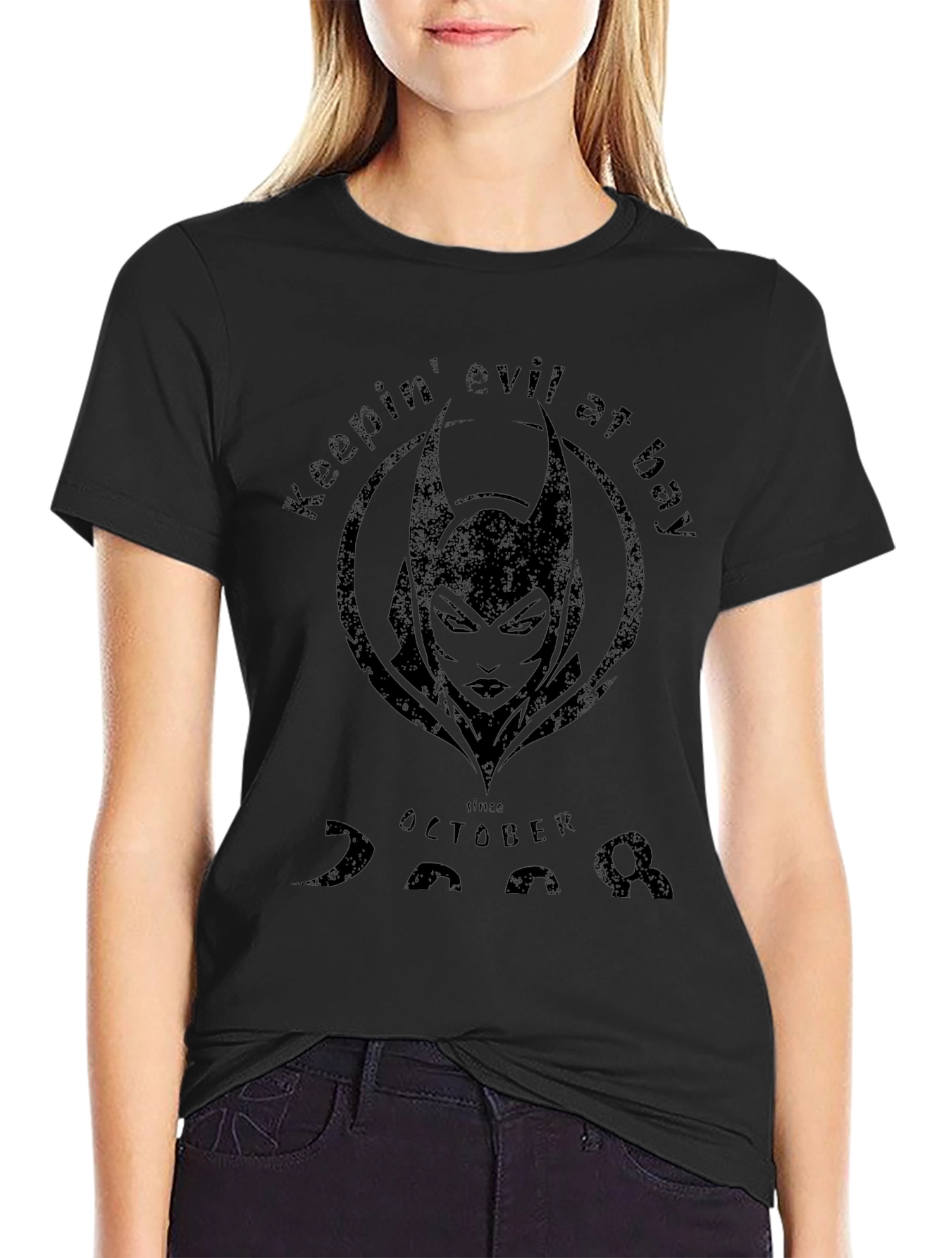 Keepin Evil at Bay Tee - Since October 2008