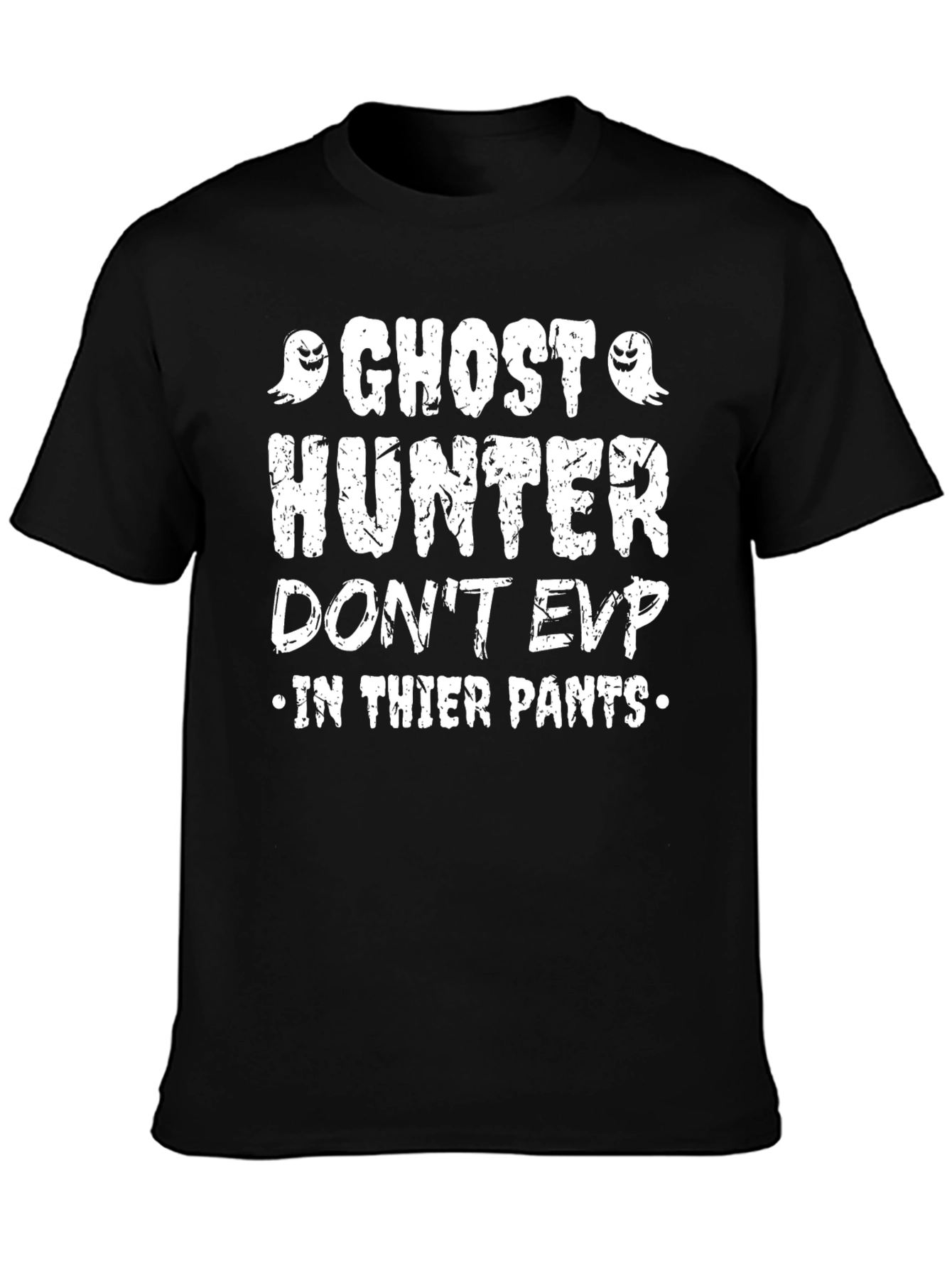Ghost Hunter Black T-Shirt