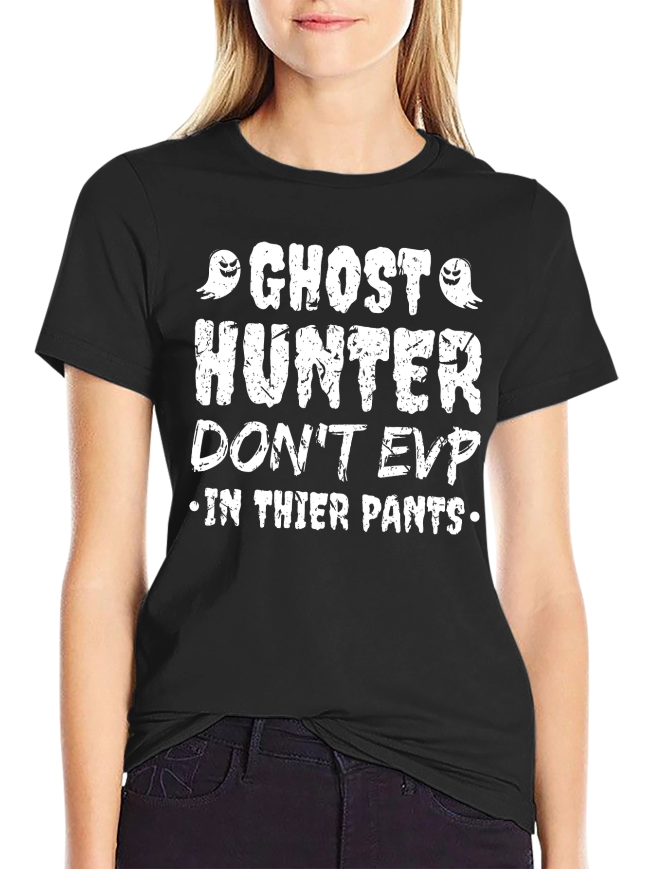 Ghost Hunter Black T-Shirt