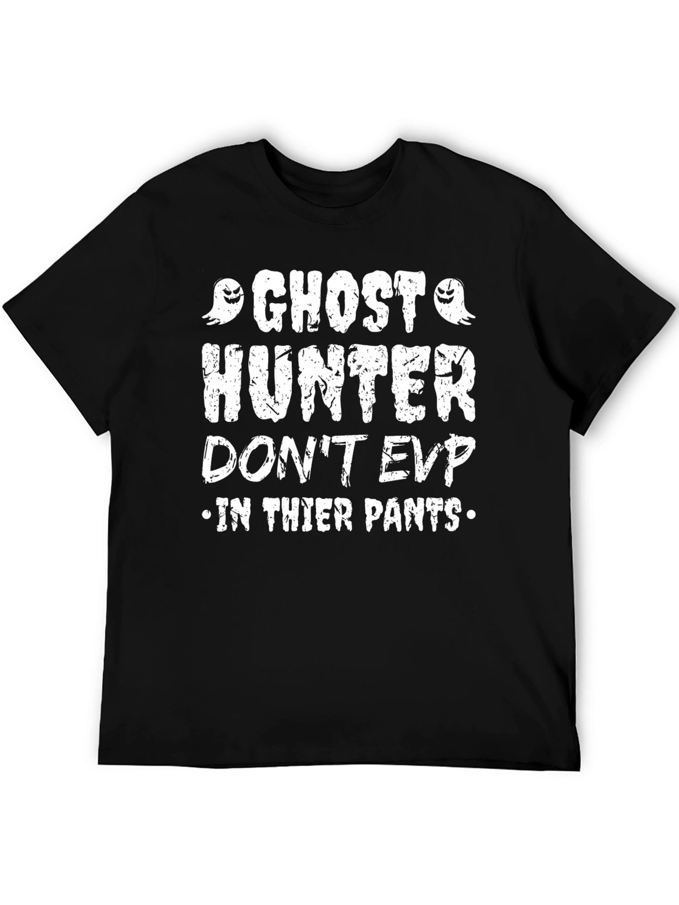 Ghost Hunter Black T-Shirt