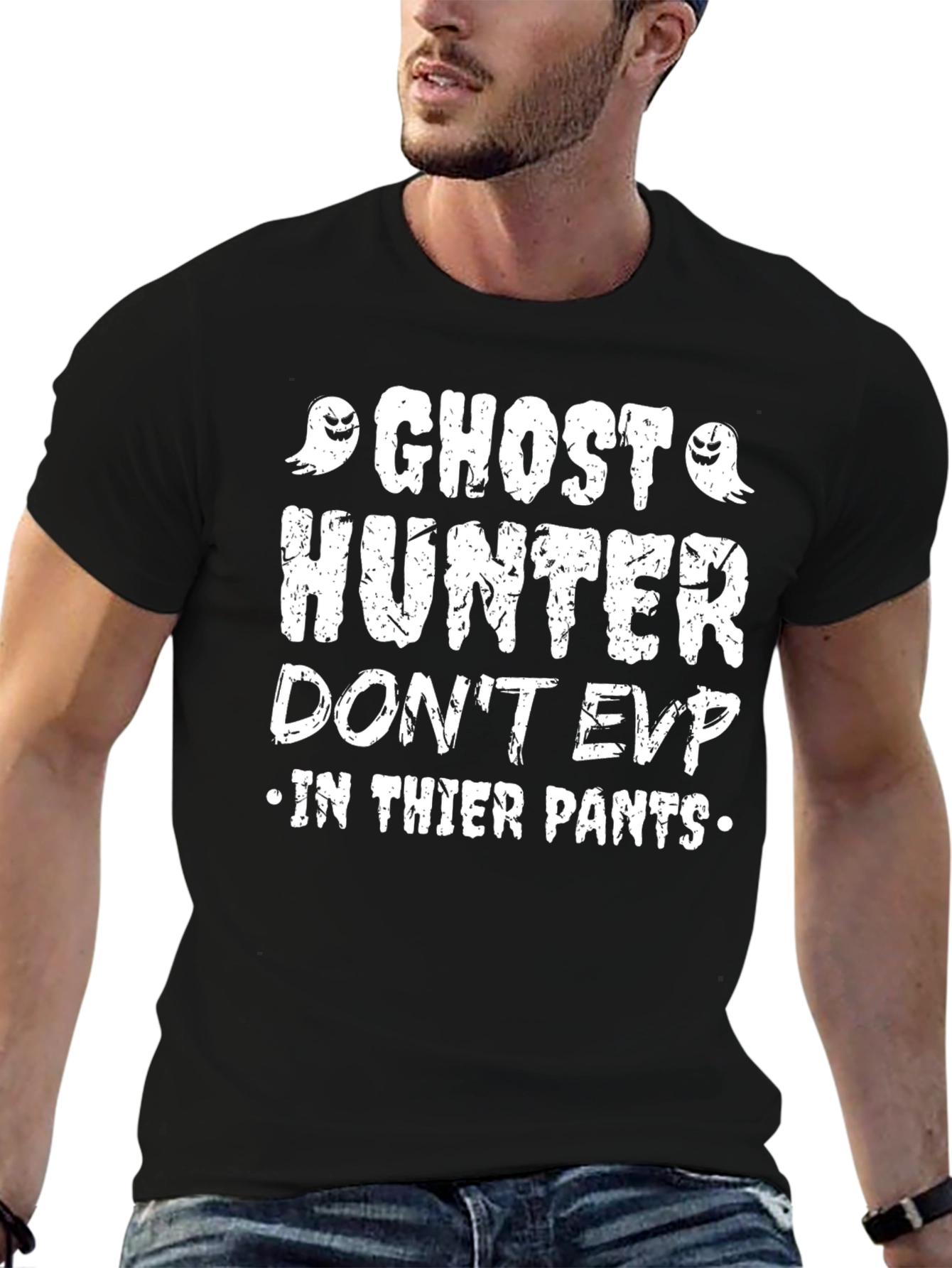 Ghost Hunter Black T-Shirt