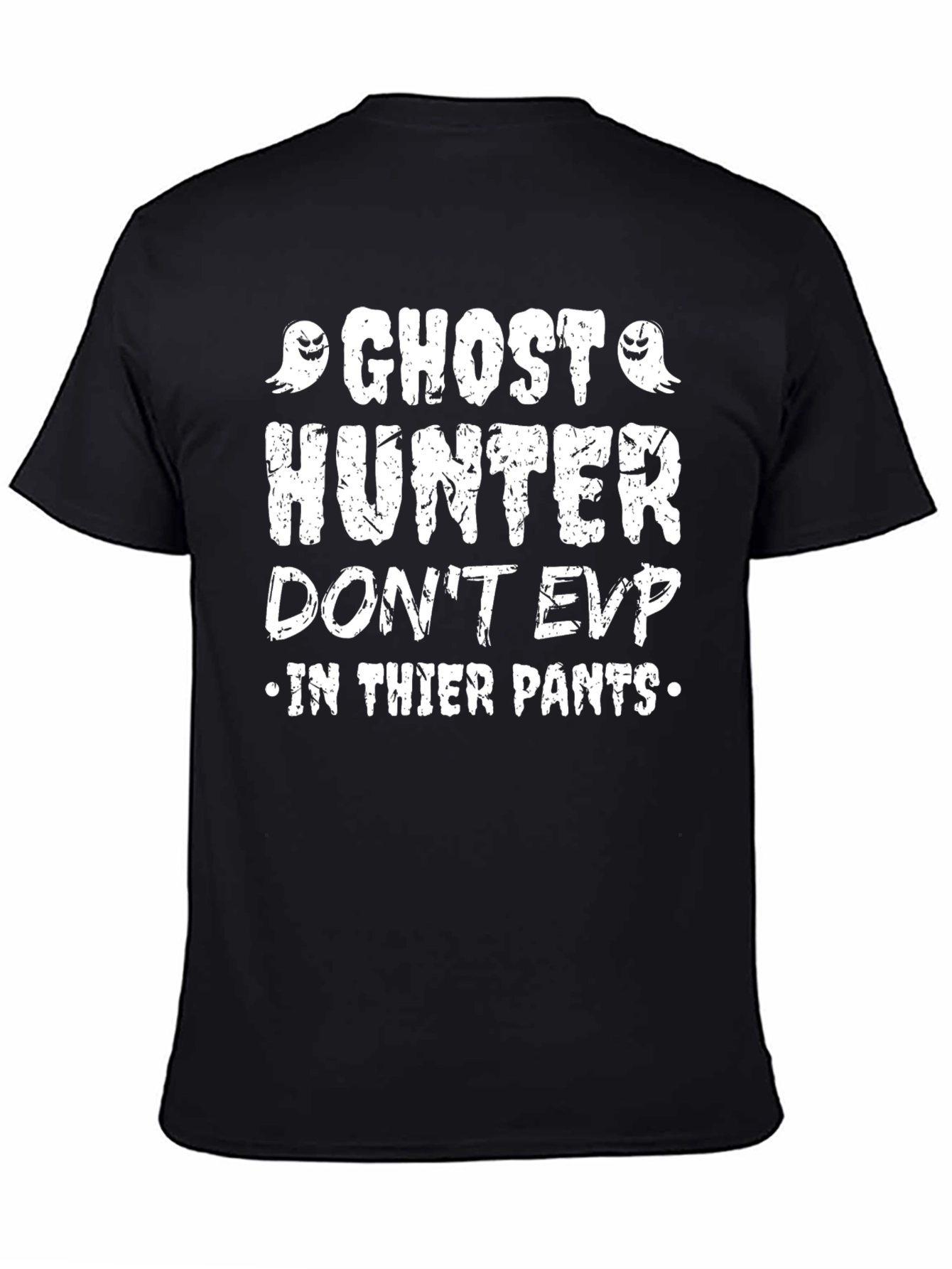 Ghost Hunter Black T-Shirt