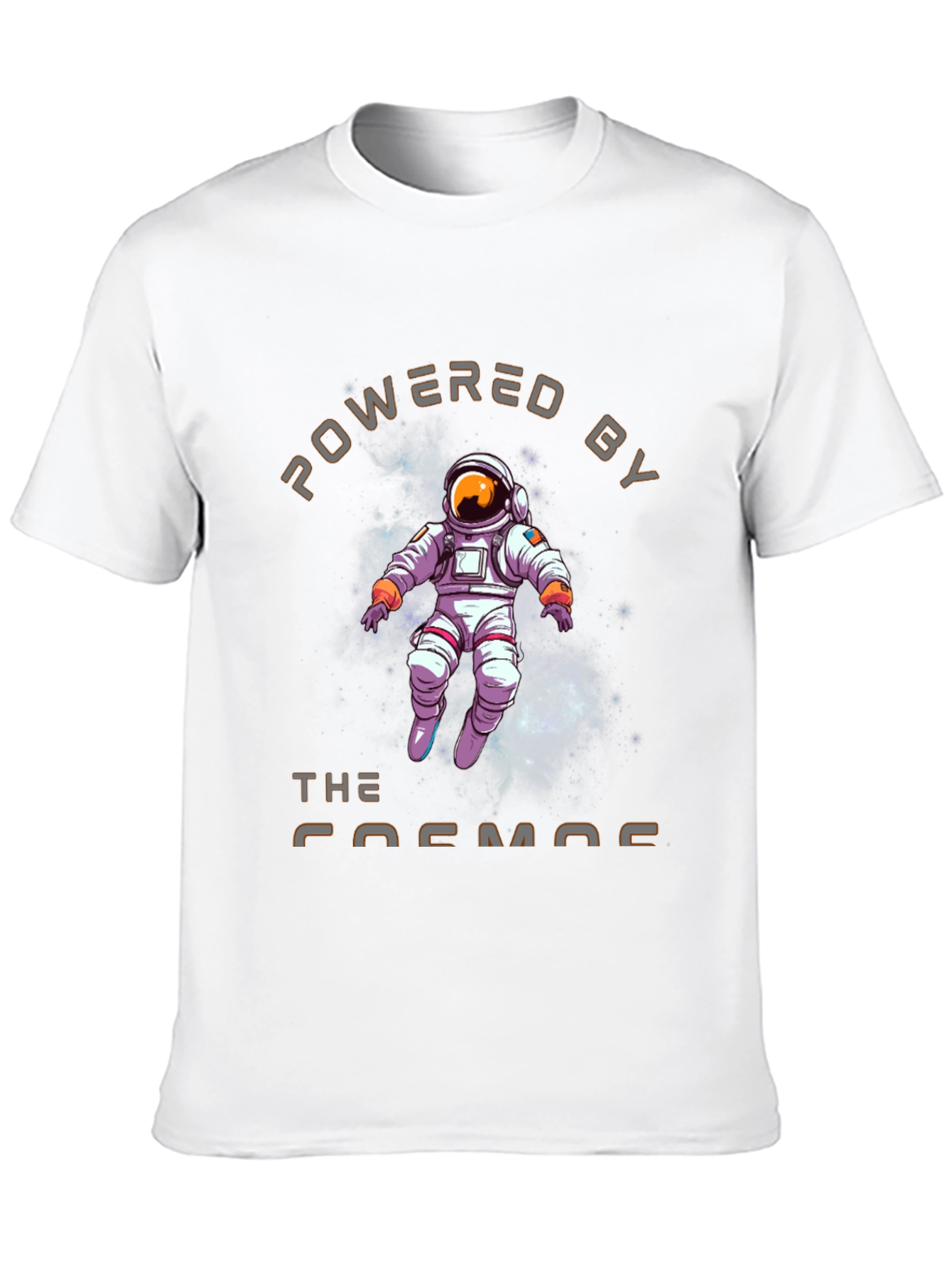 Powered by The Cosmos T-Shirt - Astronaut Design