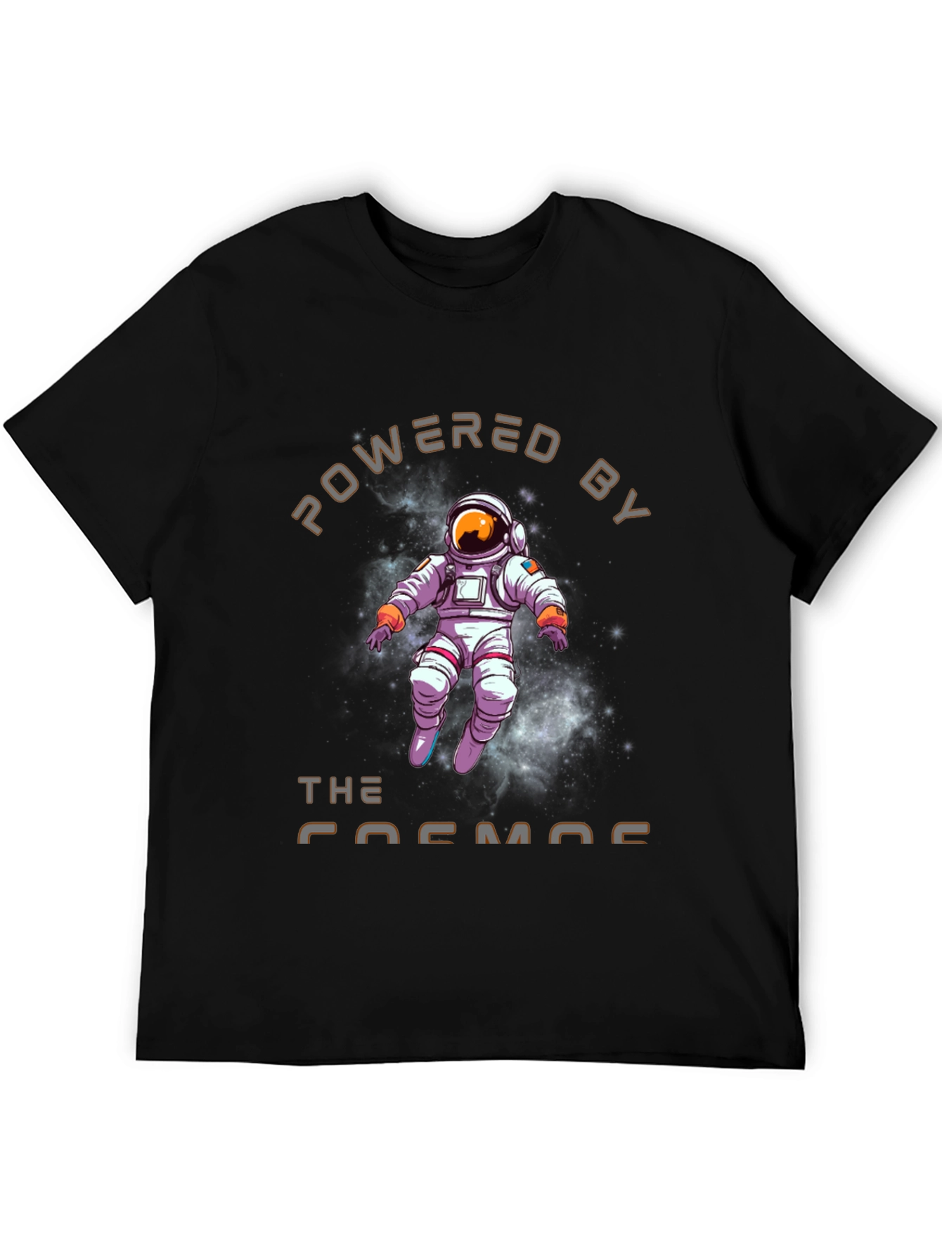 Powered by The Cosmos T-Shirt - Astronaut Design