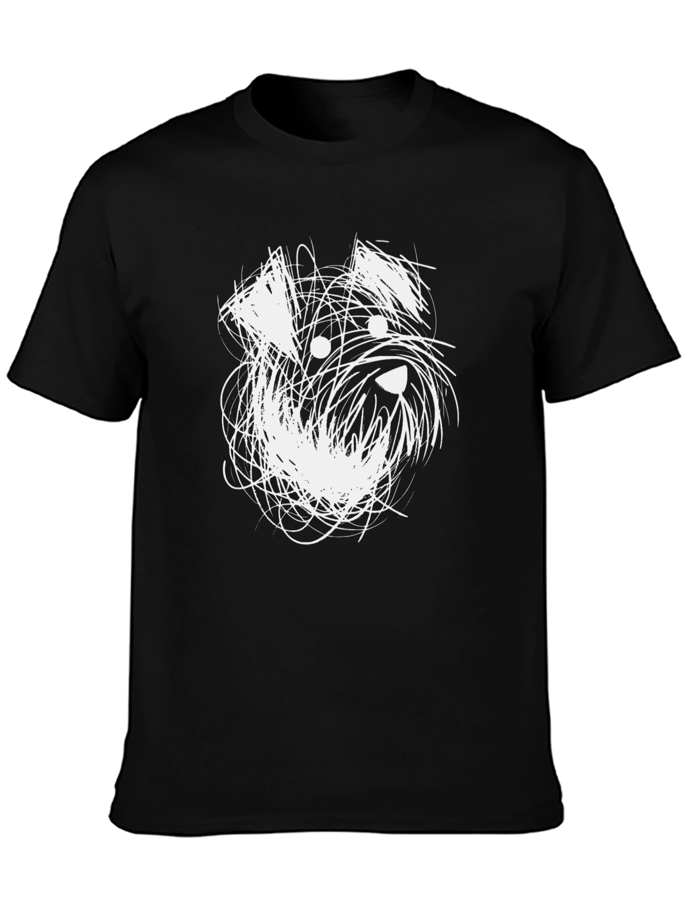 Dog Doodle Graphic Tee - Casual Comfort